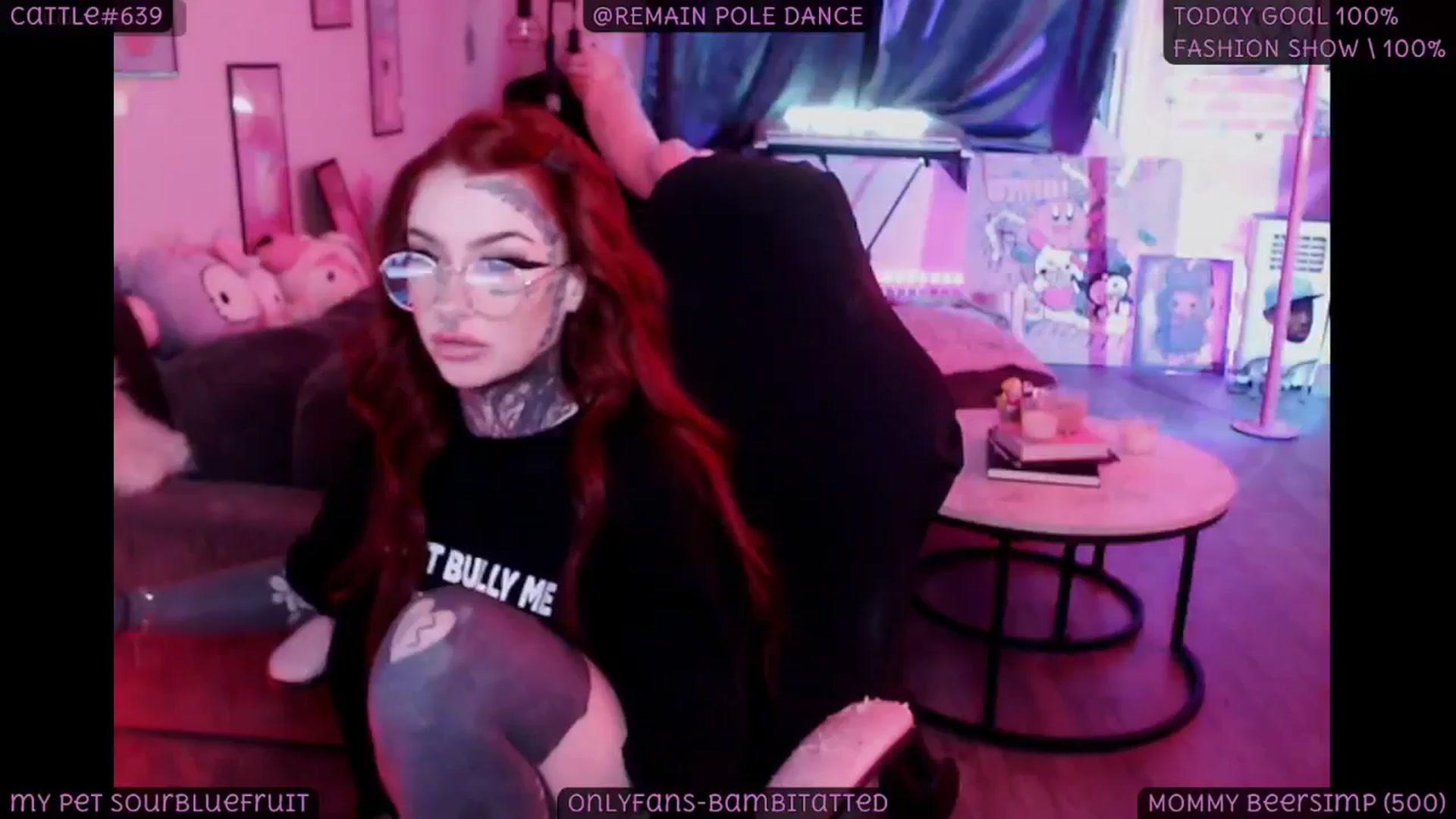 Gallery image thumbnail from Tattoobambi's myfreecams stream on, 09/13/2025, 04:33 image 1 of 20