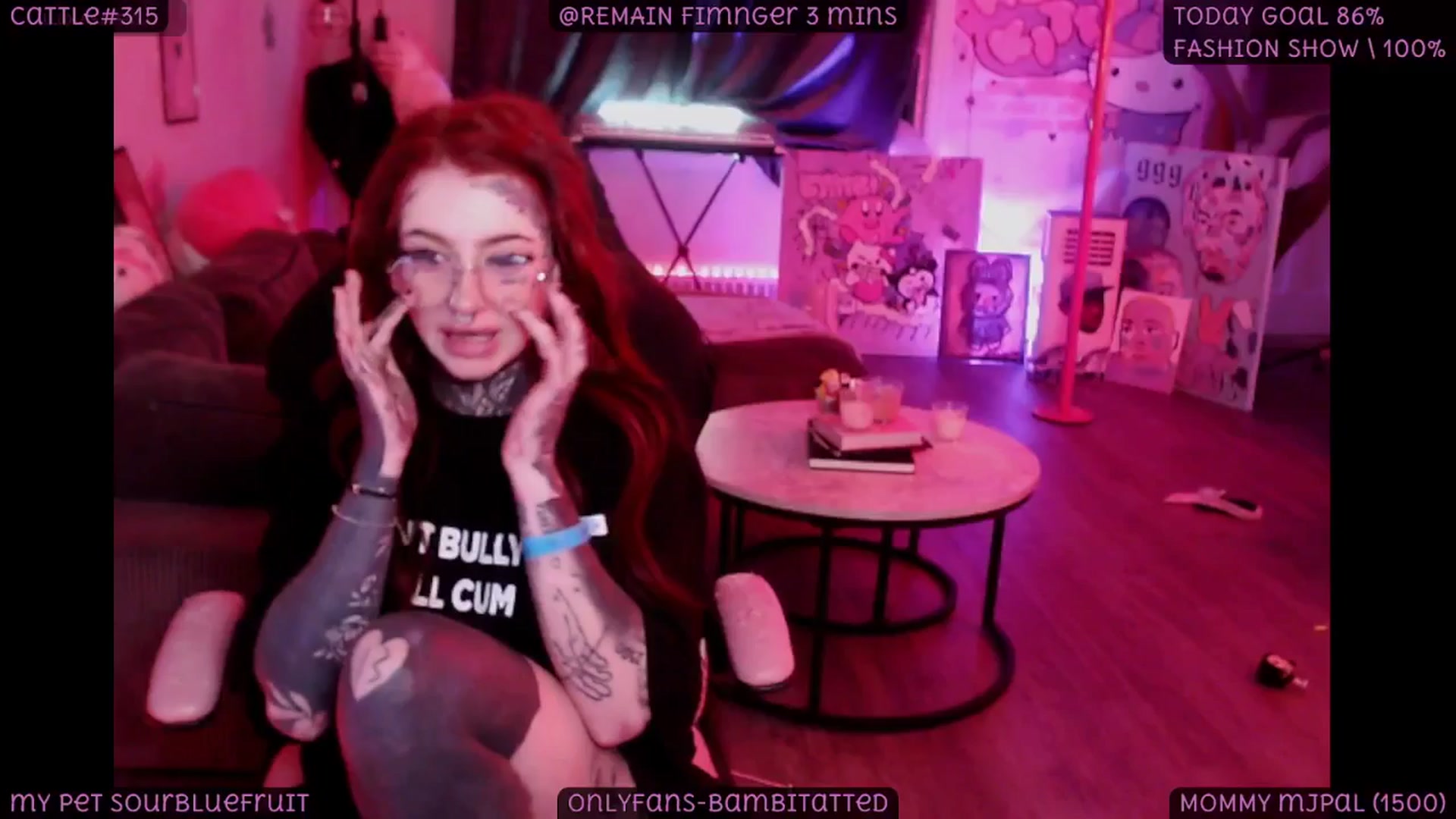 Gallery image thumbnail from Tattoobambi's myfreecams stream on, 09/13/2025, 06:27 image 8 of 20