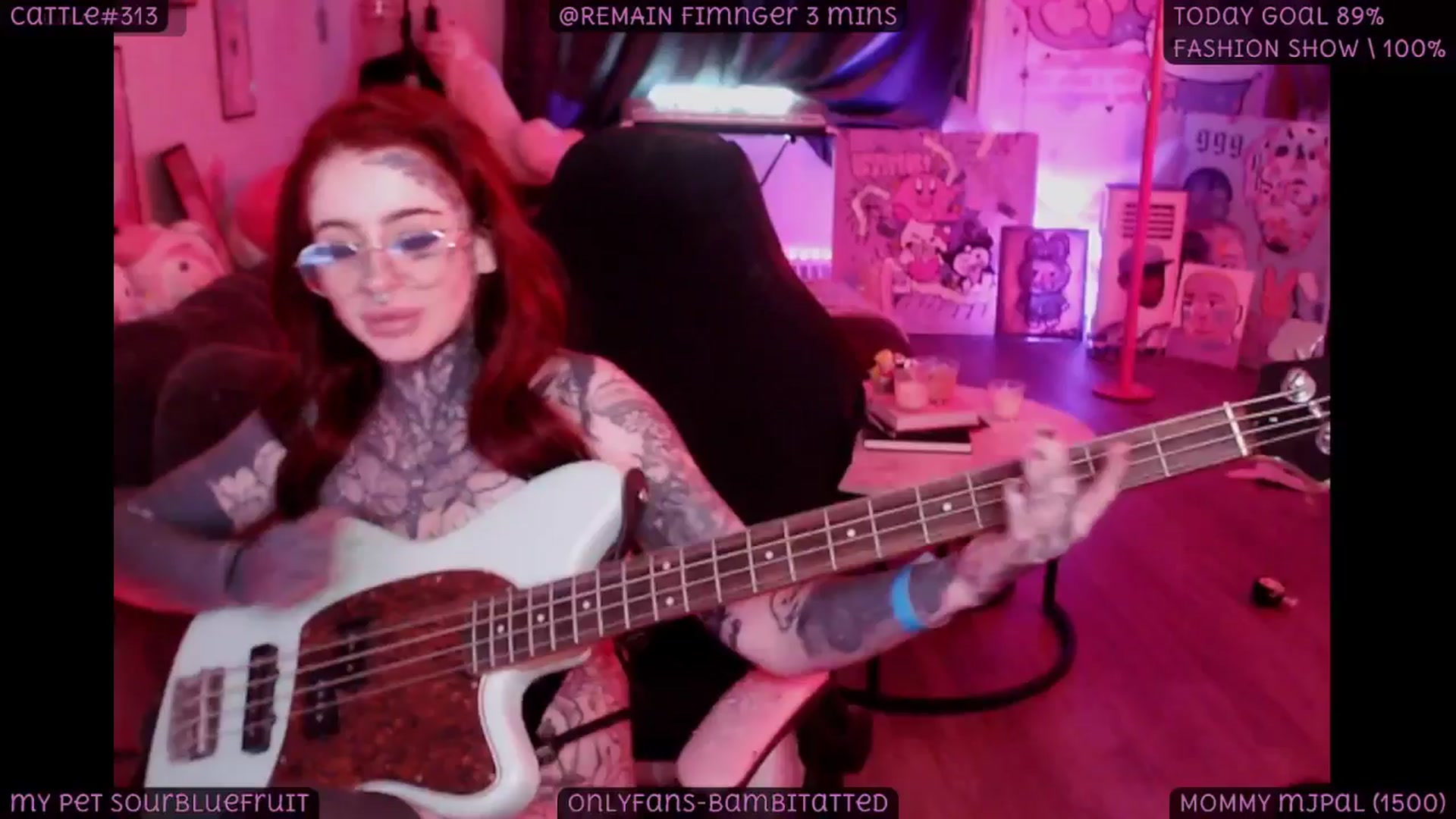 Gallery image thumbnail from Tattoobambi's myfreecams stream on, 09/13/2025, 06:27 image 17 of 20