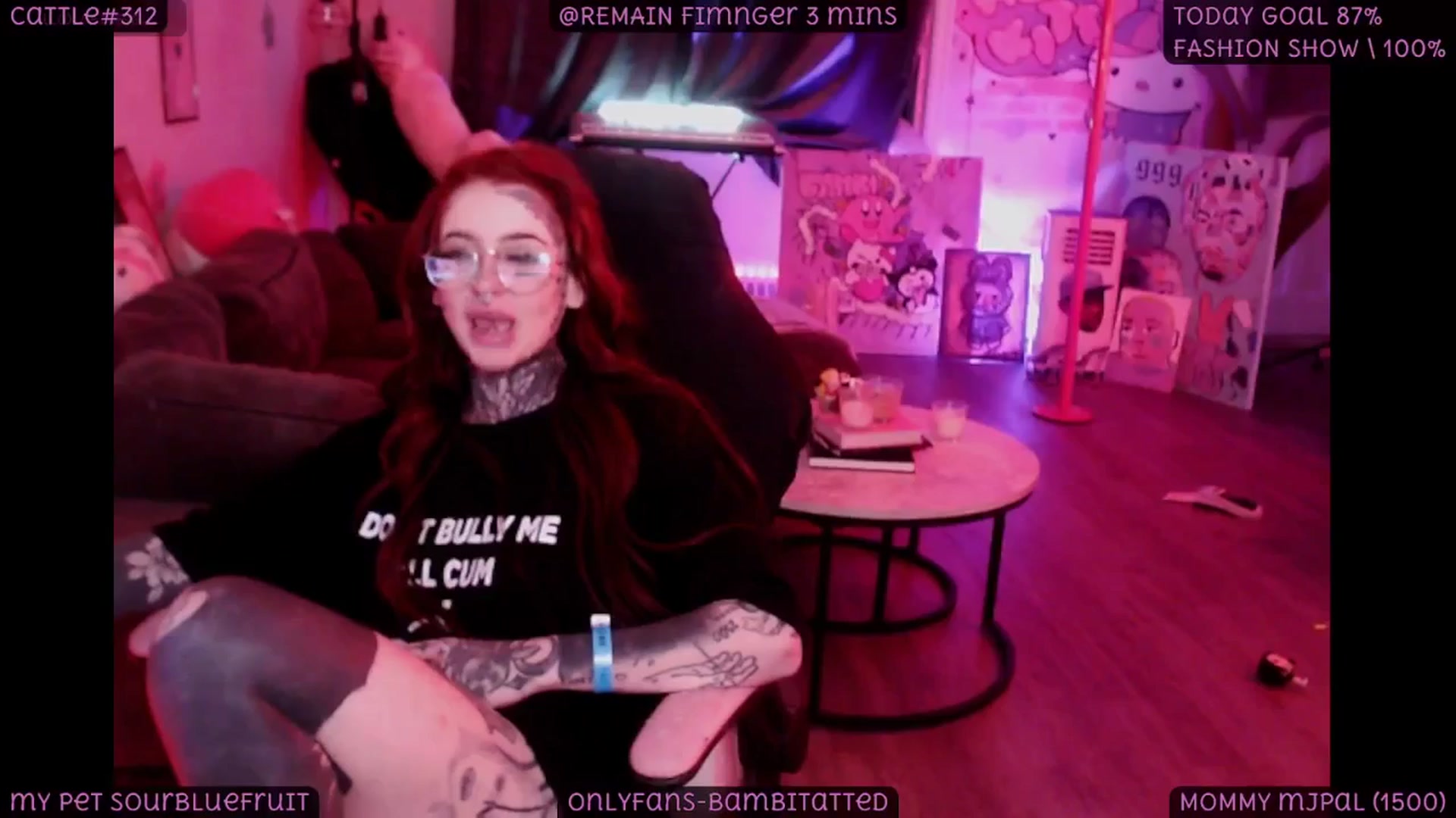 Gallery image thumbnail from Tattoobambi's myfreecams stream on, 09/13/2025, 06:27 image 10 of 20