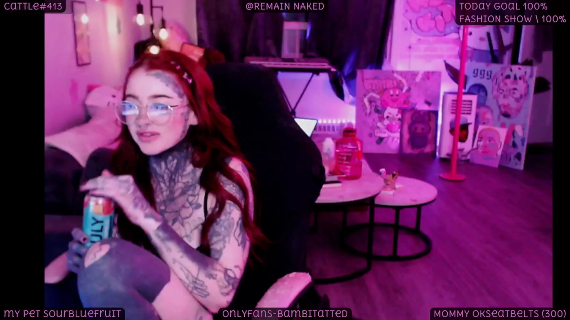 Gallery image thumbnail from Tattoobambi's myfreecams stream on, 09/17/2025, 03:18 image 2 of 20