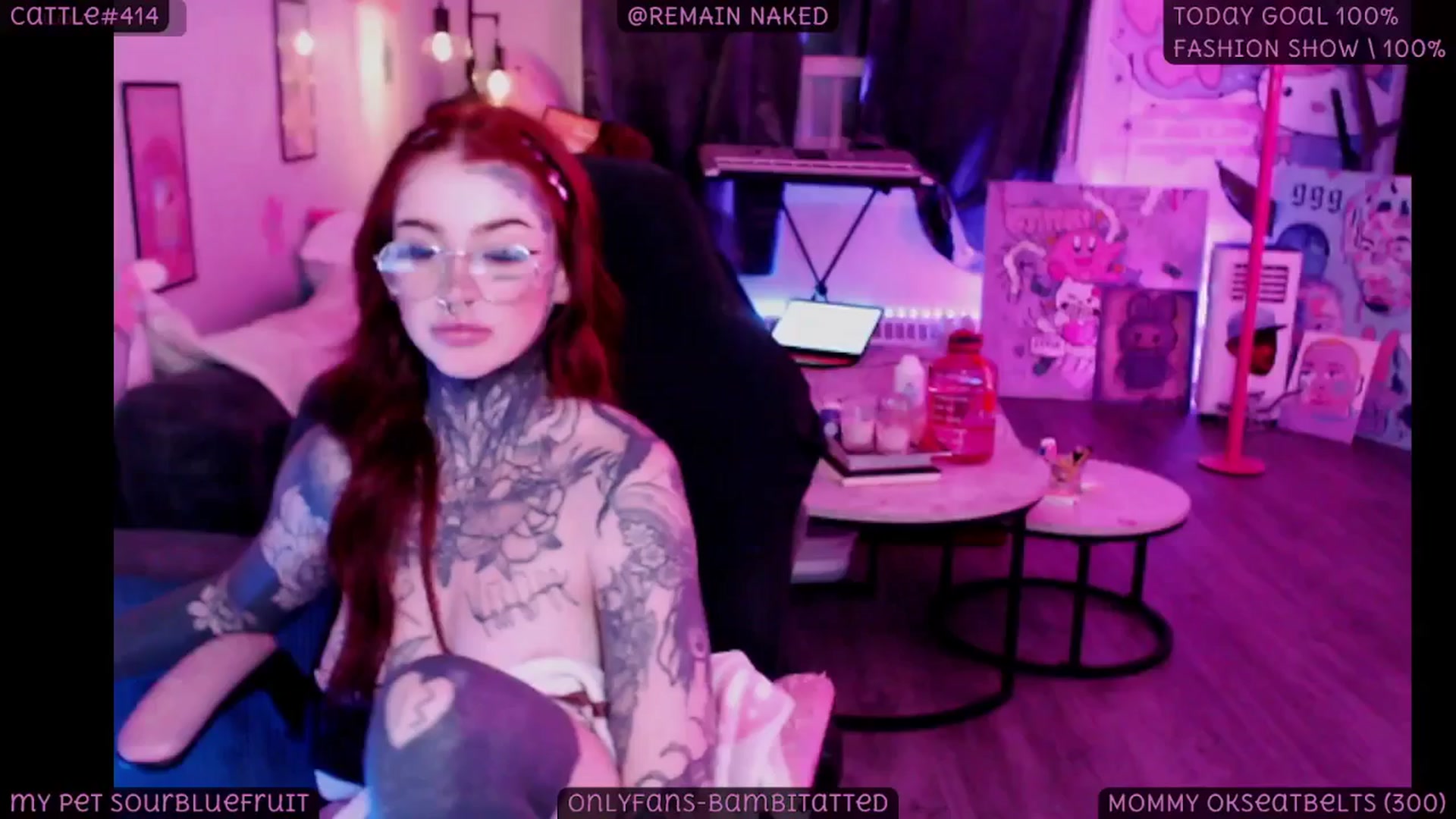Gallery image thumbnail from Tattoobambi's myfreecams stream on, 09/17/2025, 03:18 image 9 of 20