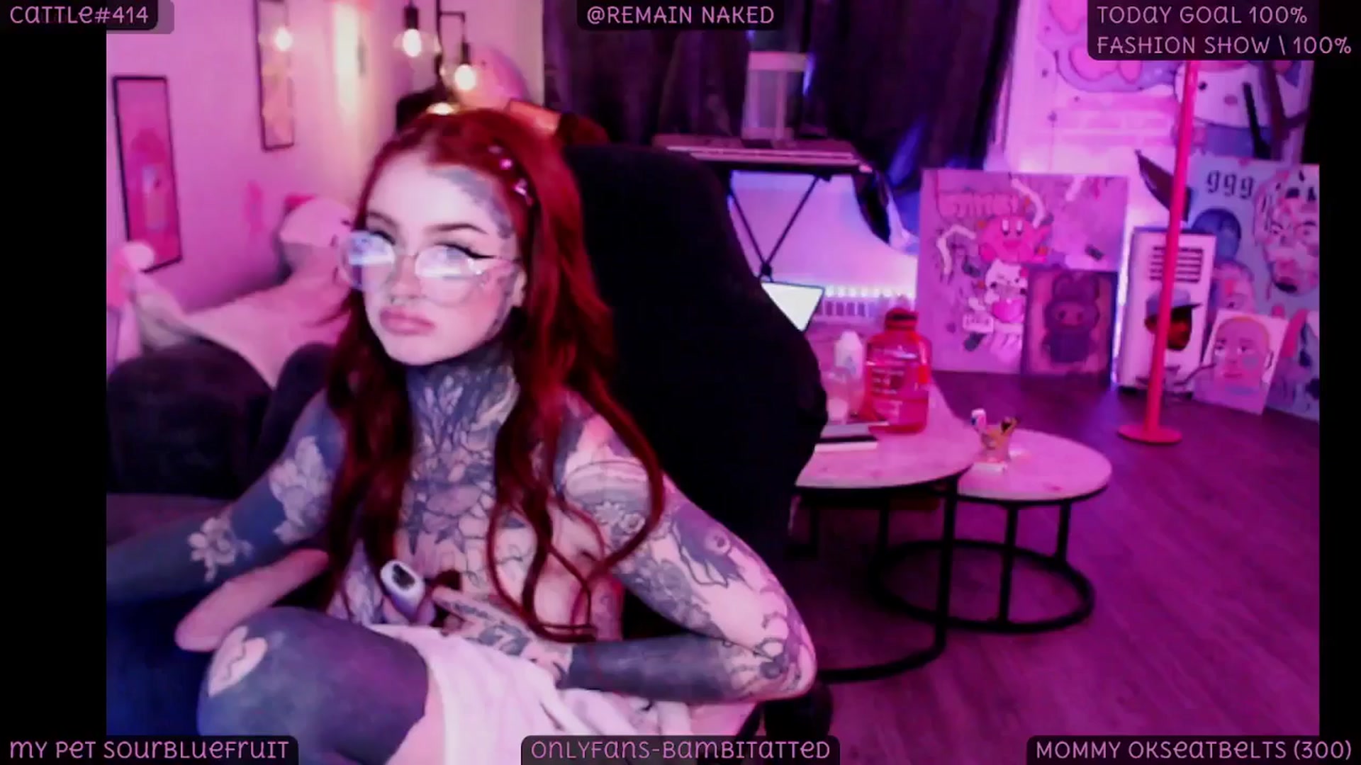 Gallery image thumbnail from Tattoobambi's myfreecams stream on, 09/17/2025, 03:18 image 11 of 20