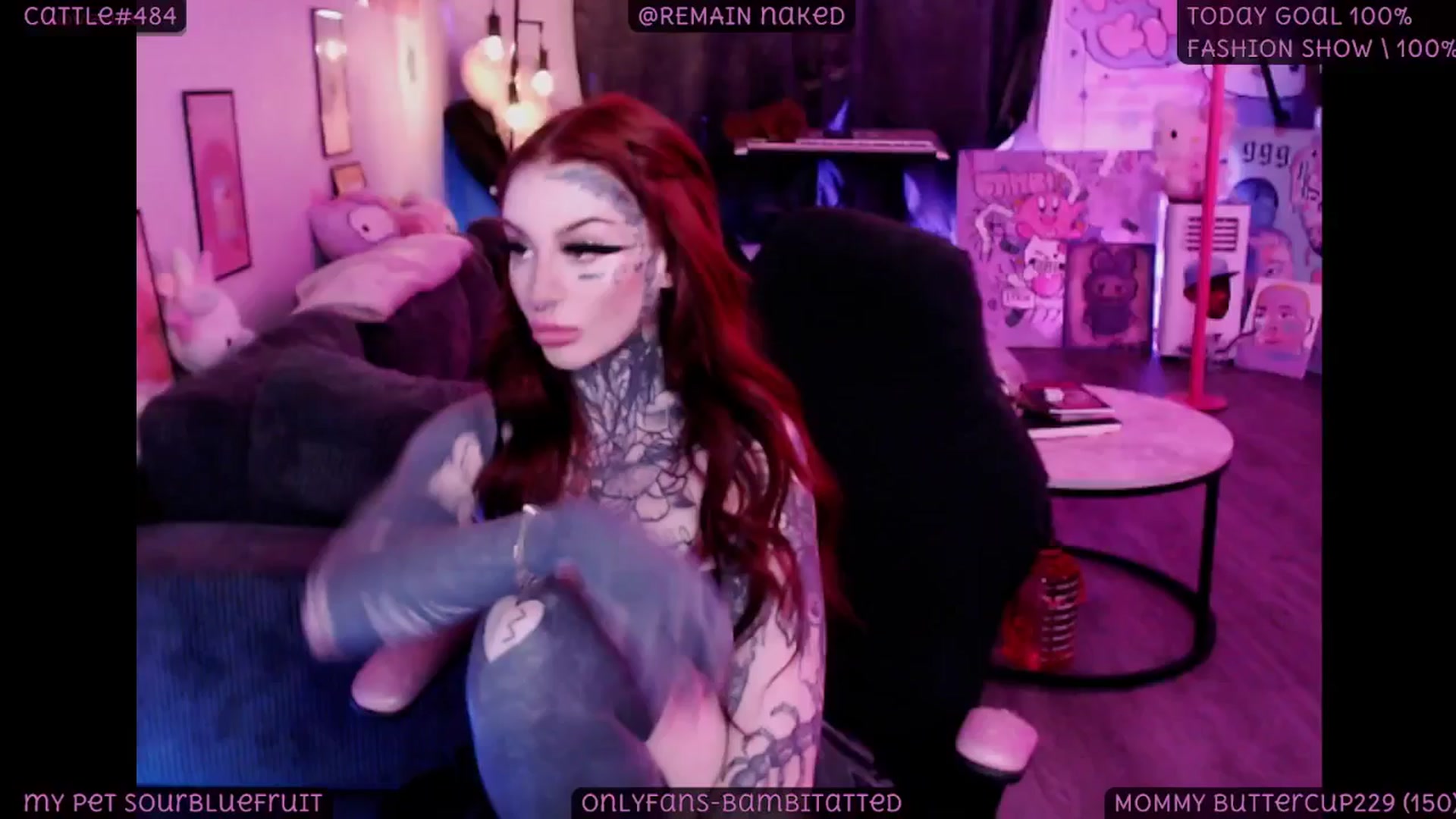 Gallery image thumbnail from Tattoobambi's myfreecams stream on, 09/20/2025, 04:51 image 3 of 20