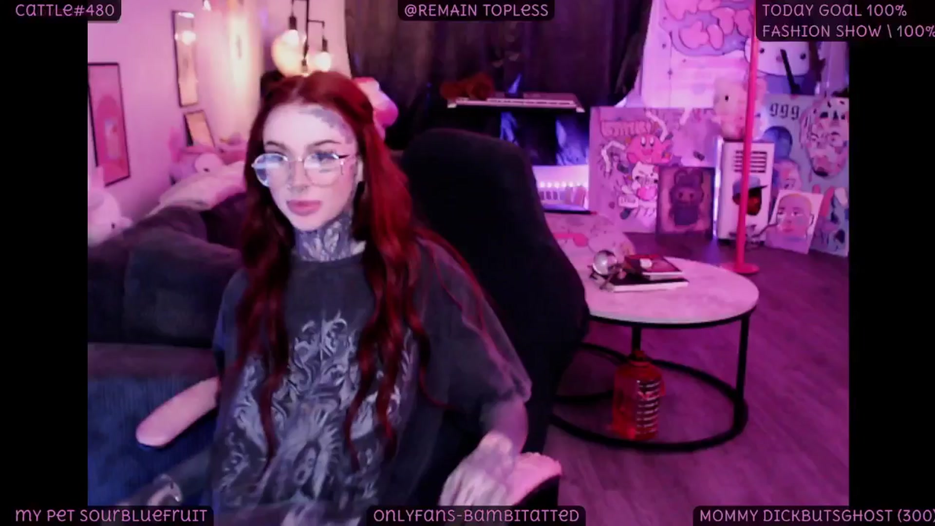 Gallery image thumbnail from Tattoobambi's myfreecams stream on, 09/20/2025, 04:51 image 6 of 20