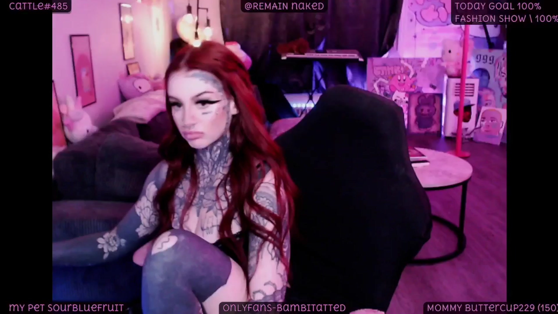 Gallery image thumbnail from Tattoobambi's myfreecams stream on, 09/20/2025, 04:51 image 4 of 20