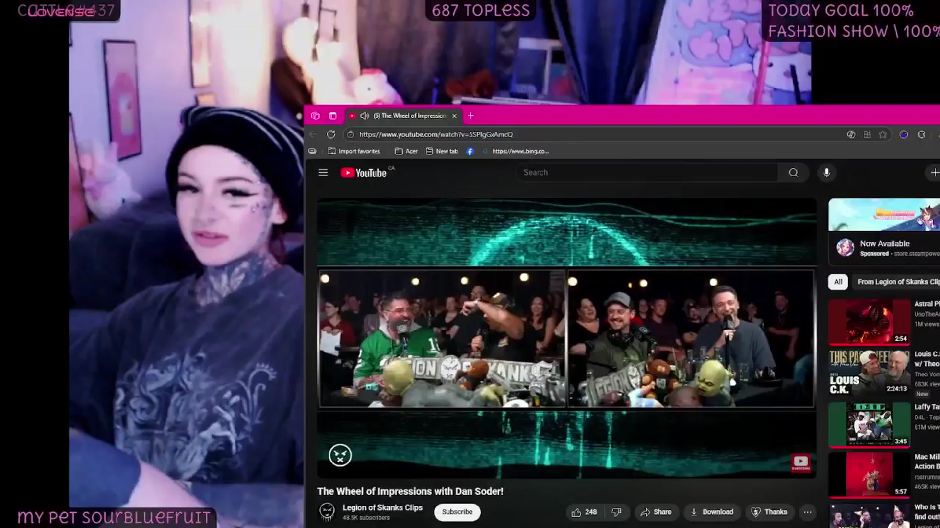Gallery image thumbnail from Tattoobambi's myfreecams stream on, 09/21/2025, 02:08 image 7 of 20