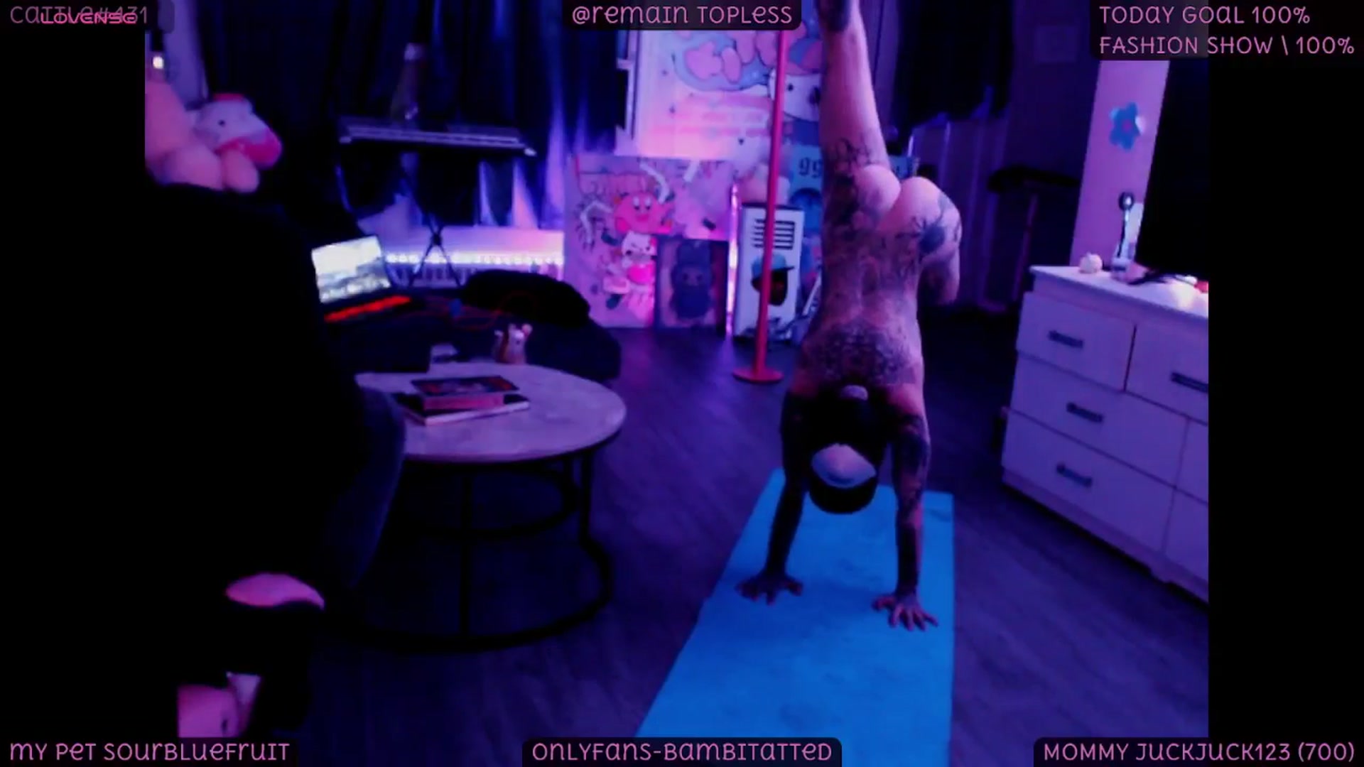 Gallery image thumbnail from Tattoobambi's myfreecams stream on, 09/23/2025, 04:40 image 18 of 20