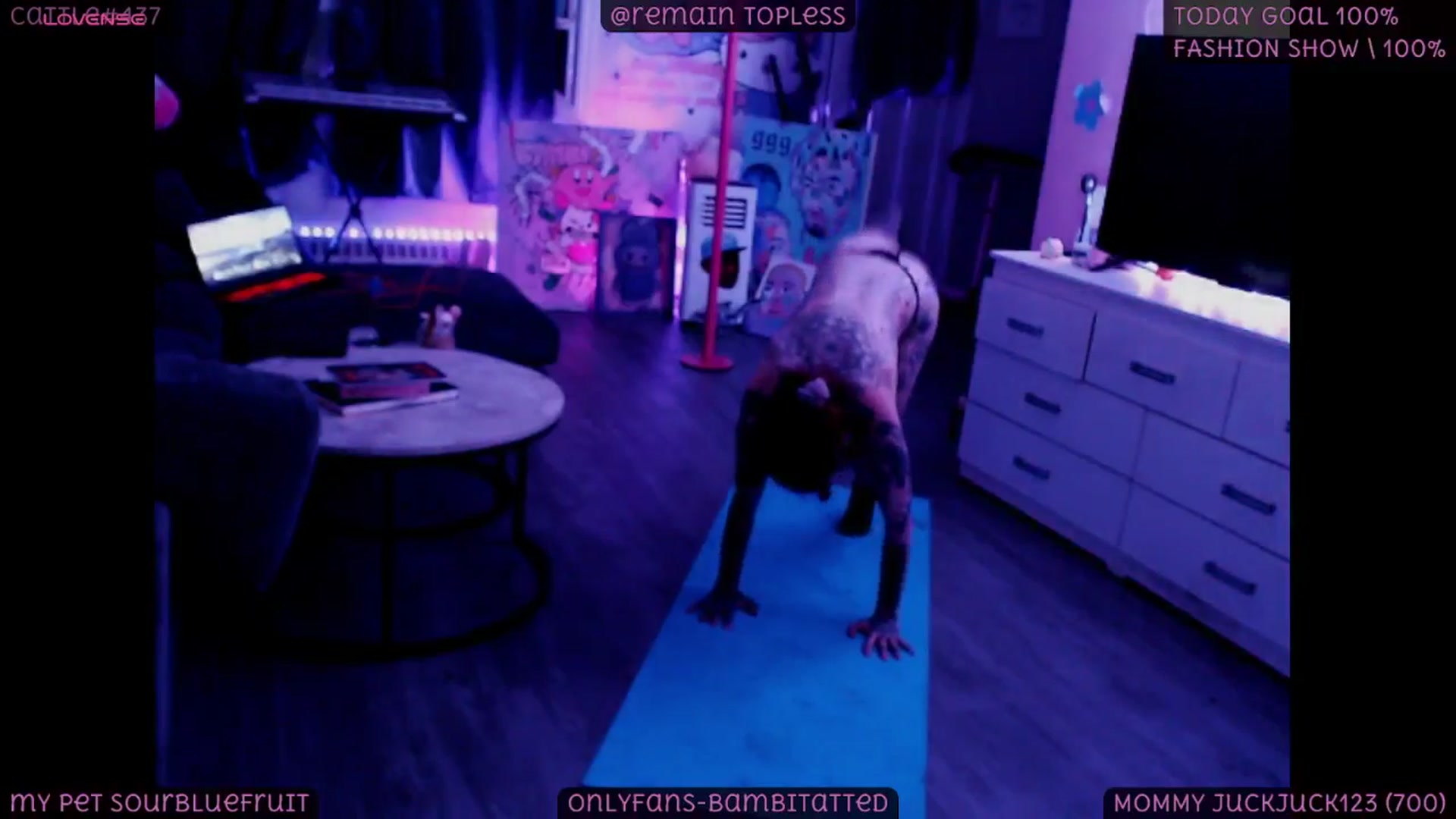 Gallery image thumbnail from Tattoobambi's myfreecams stream on, 09/23/2025, 04:40 image 17 of 20
