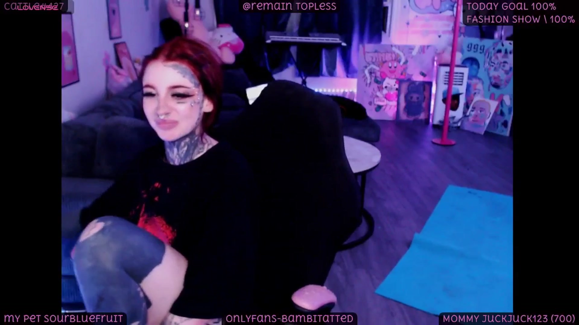Gallery image thumbnail from Tattoobambi's myfreecams stream on, 09/23/2025, 04:40 image 19 of 20