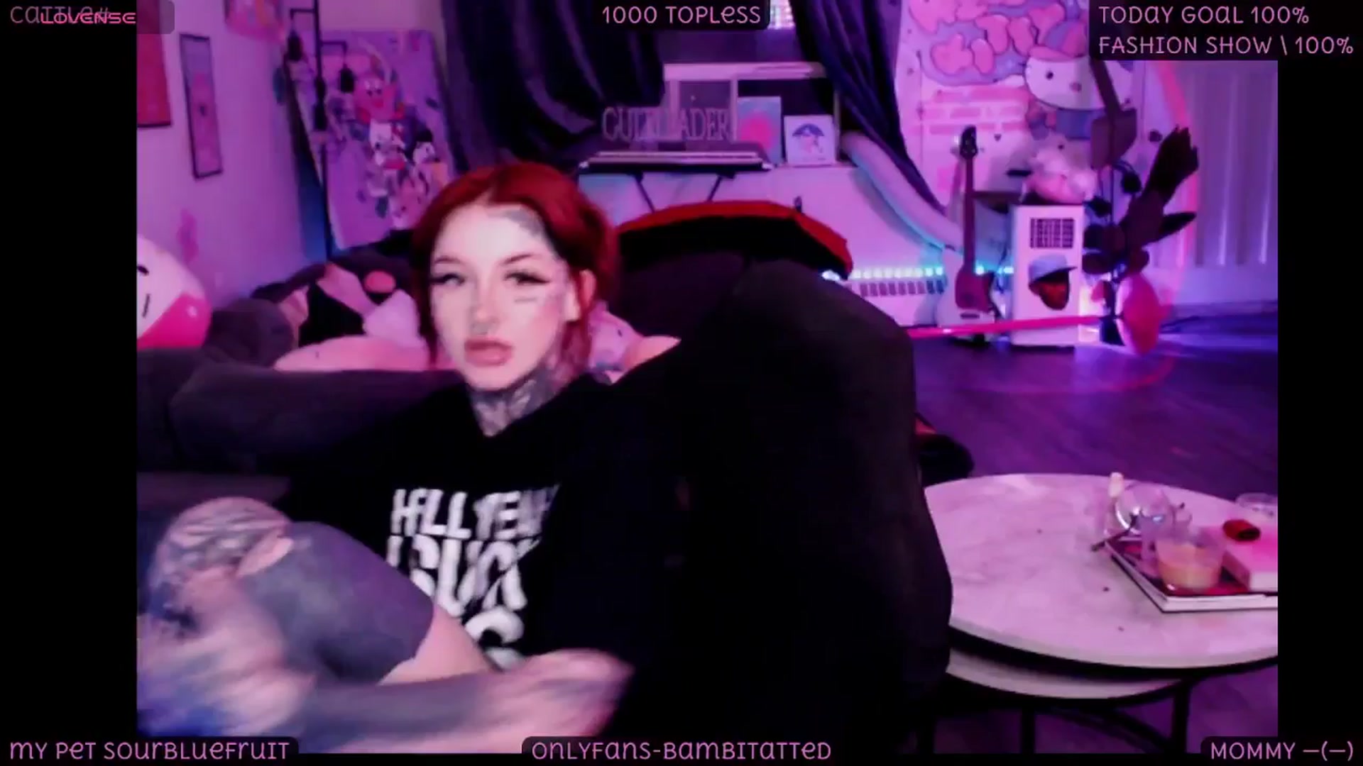 Gallery image thumbnail from Tattoobambi's myfreecams stream on, 10/02/2025, 03:12 image 4 of 20