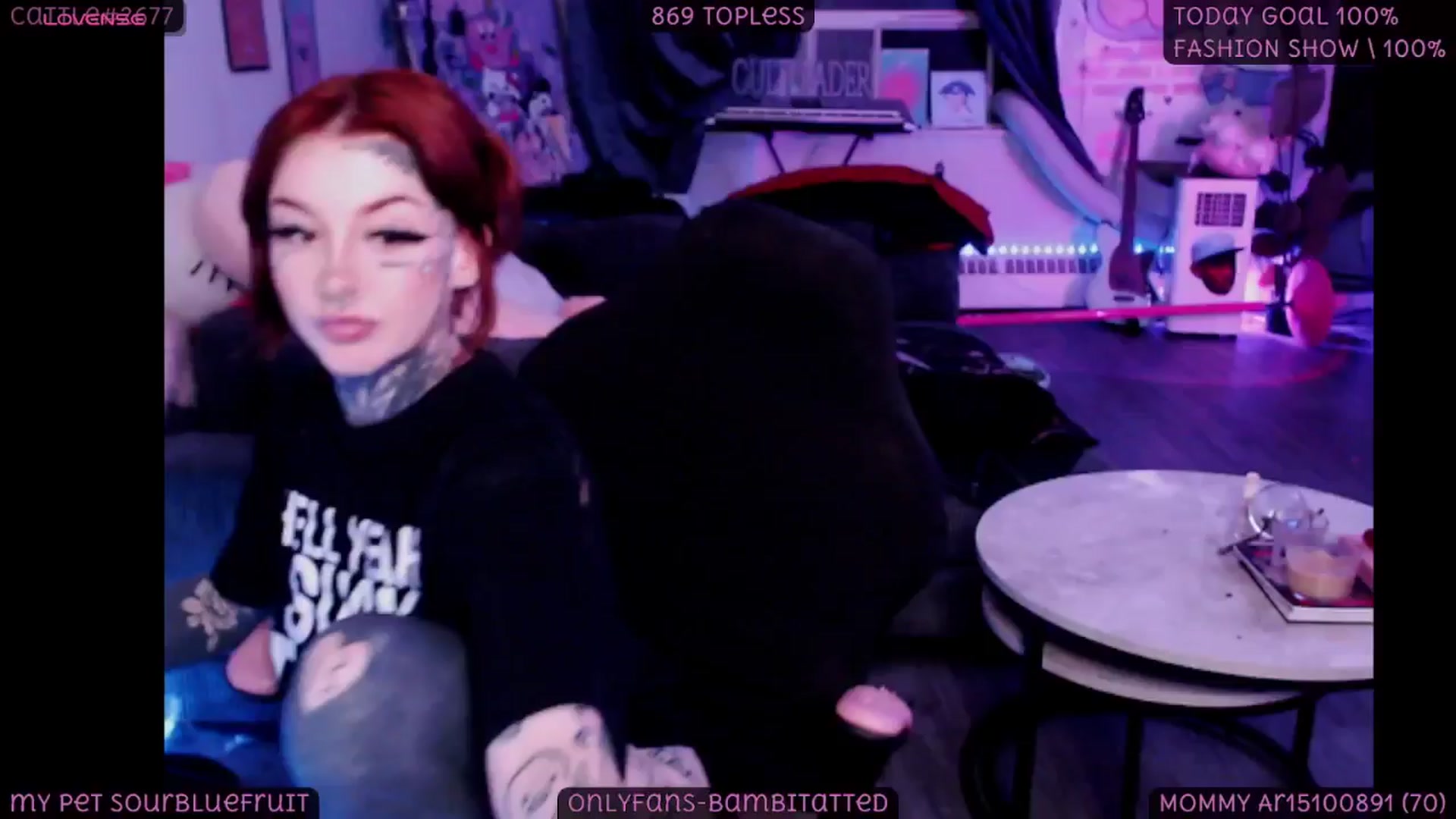 Gallery image thumbnail from Tattoobambi's myfreecams stream on, 10/02/2025, 03:12 image 17 of 20