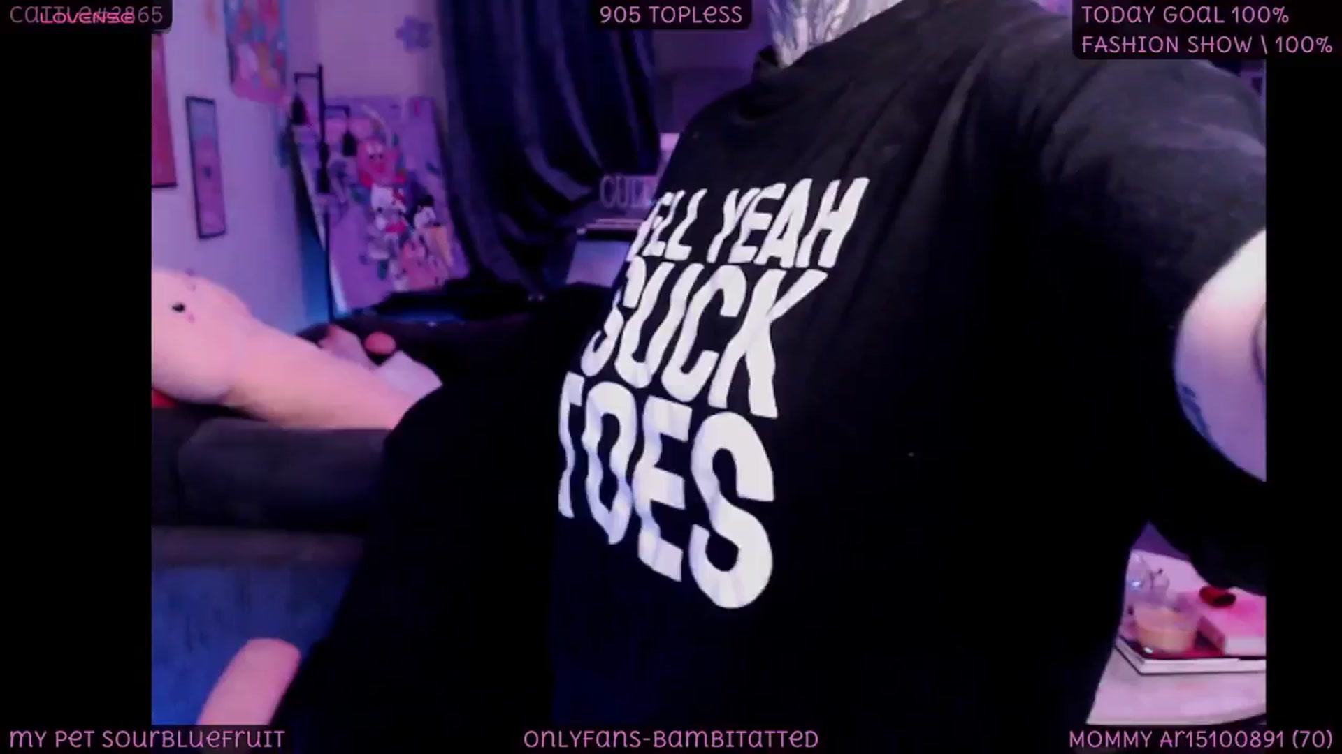Gallery image thumbnail from Tattoobambi's myfreecams stream on, 10/02/2025, 03:12 image 10 of 20
