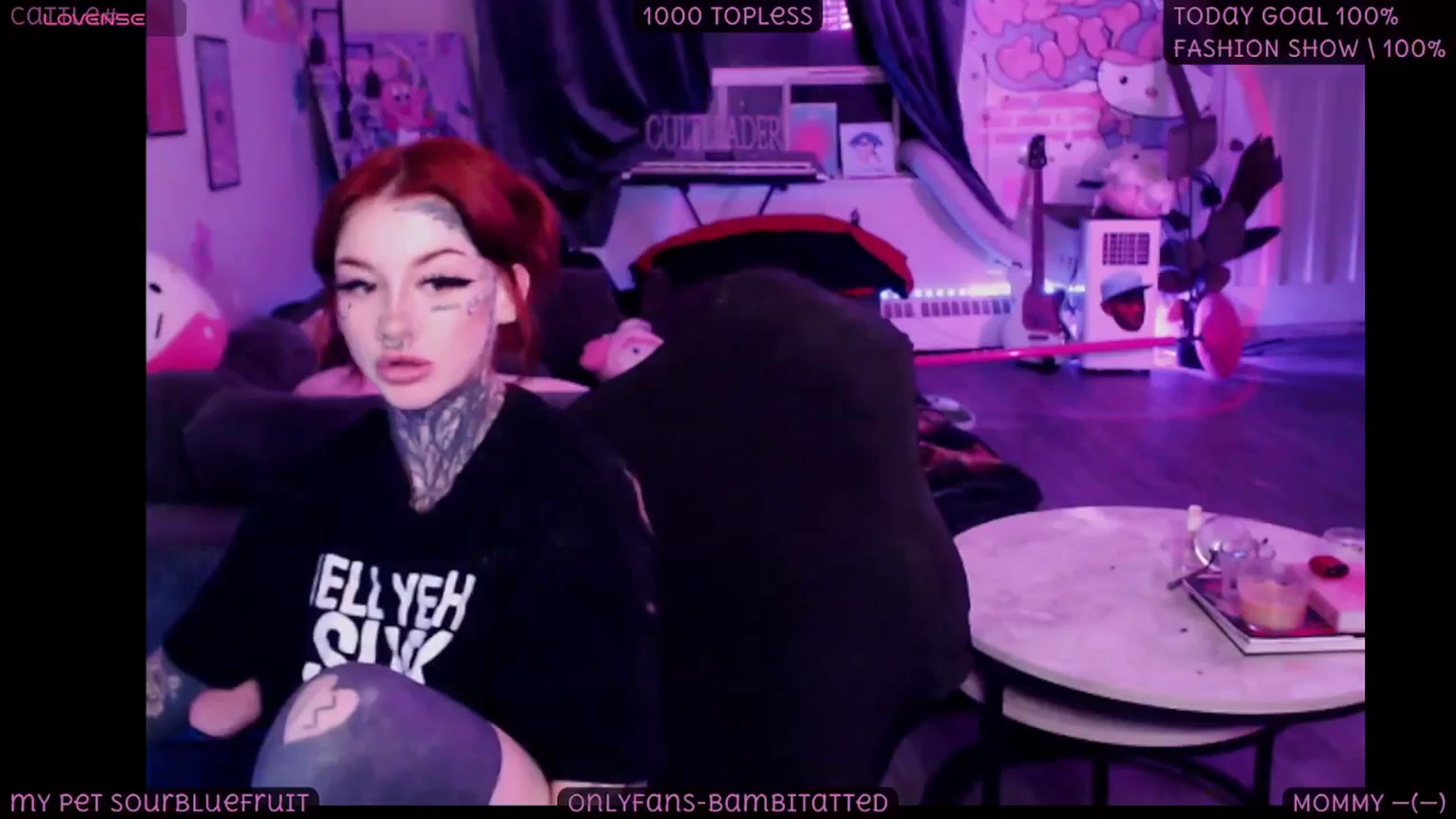 Gallery image thumbnail from Tattoobambi's myfreecams stream on, 10/02/2025, 03:12 image 5 of 20