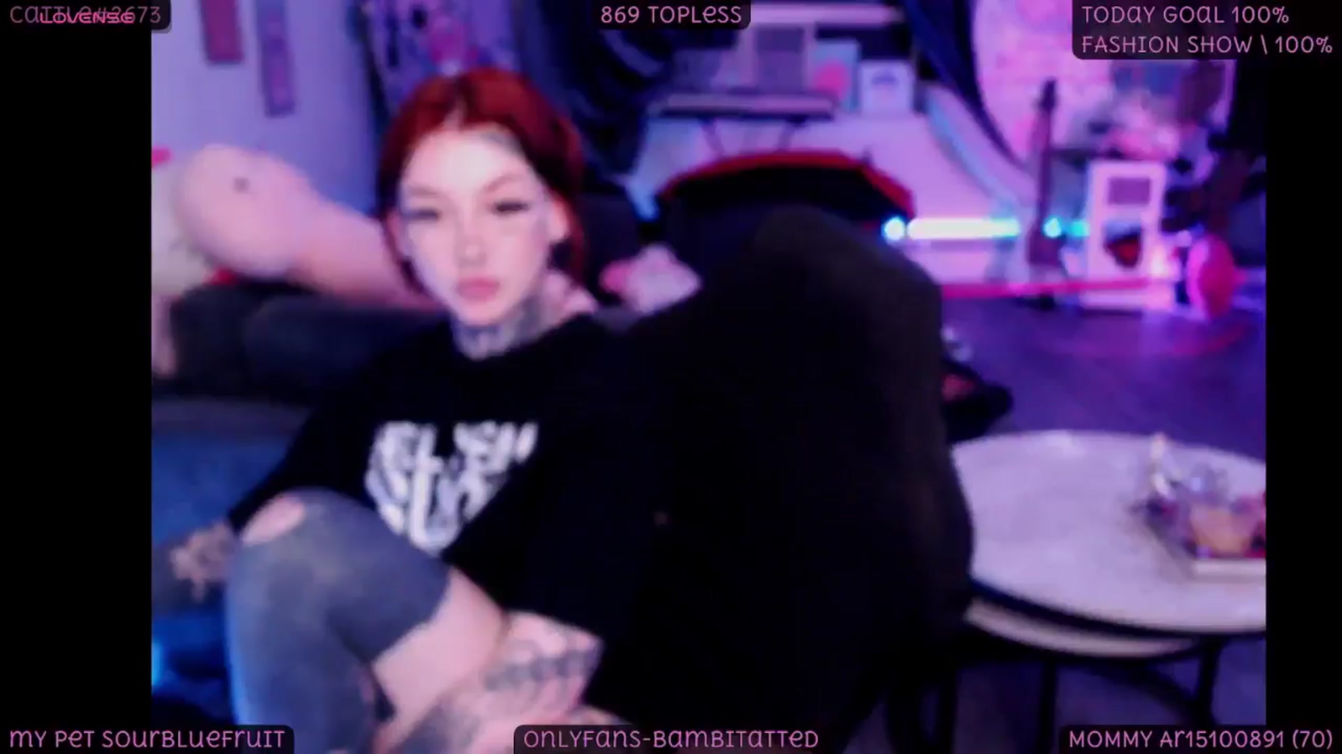 Gallery image thumbnail from Tattoobambi's myfreecams stream on, 10/02/2025, 03:12 image 16 of 20