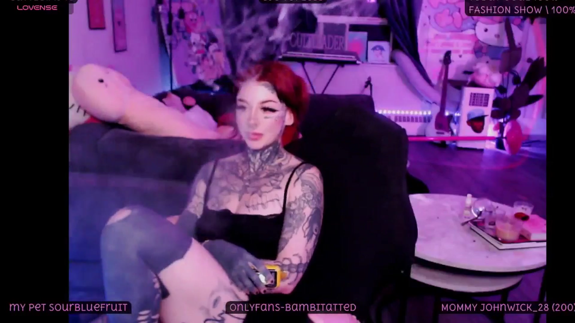Gallery image thumbnail from Tattoobambi's myfreecams stream on, 10/02/2025, 06:15 image 3 of 20