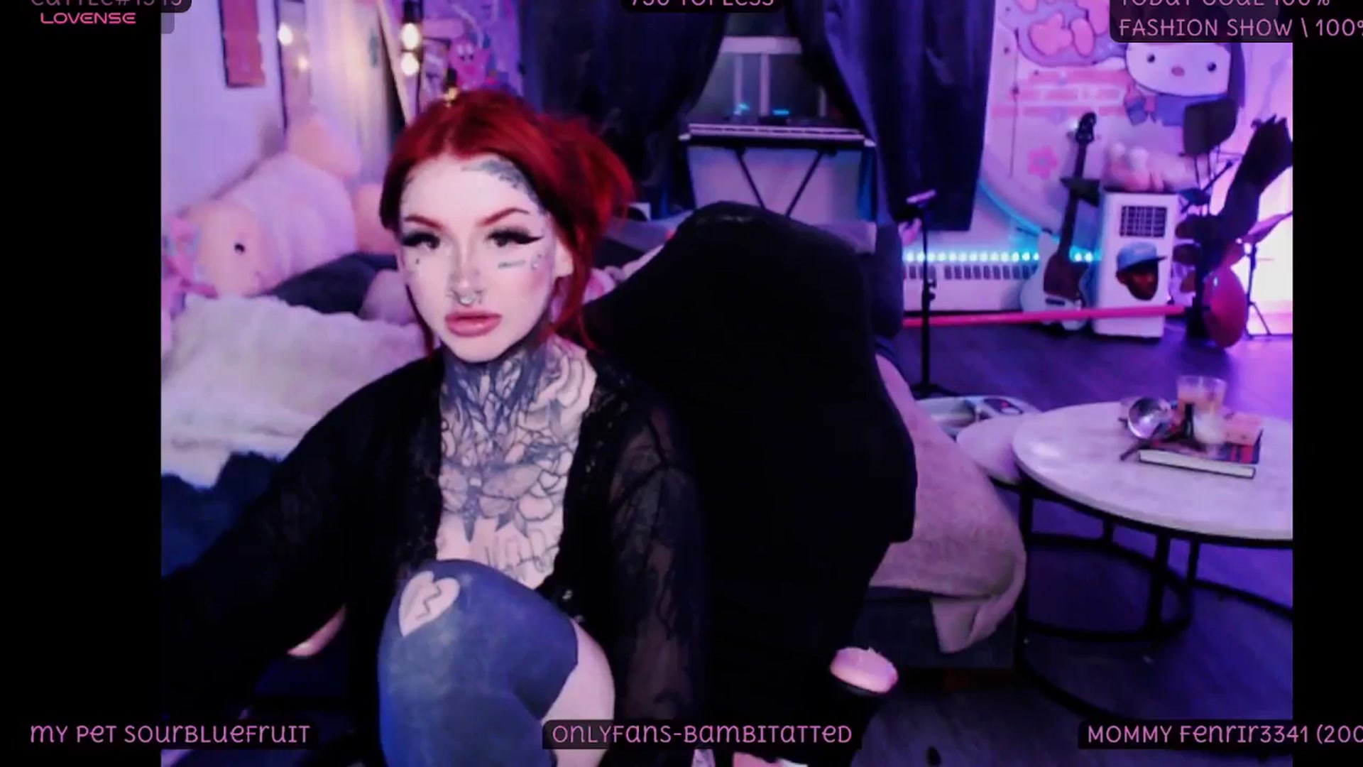 Gallery image thumbnail from Tattoobambi's myfreecams stream on, 10/07/2025, 04:10 image 3 of 20