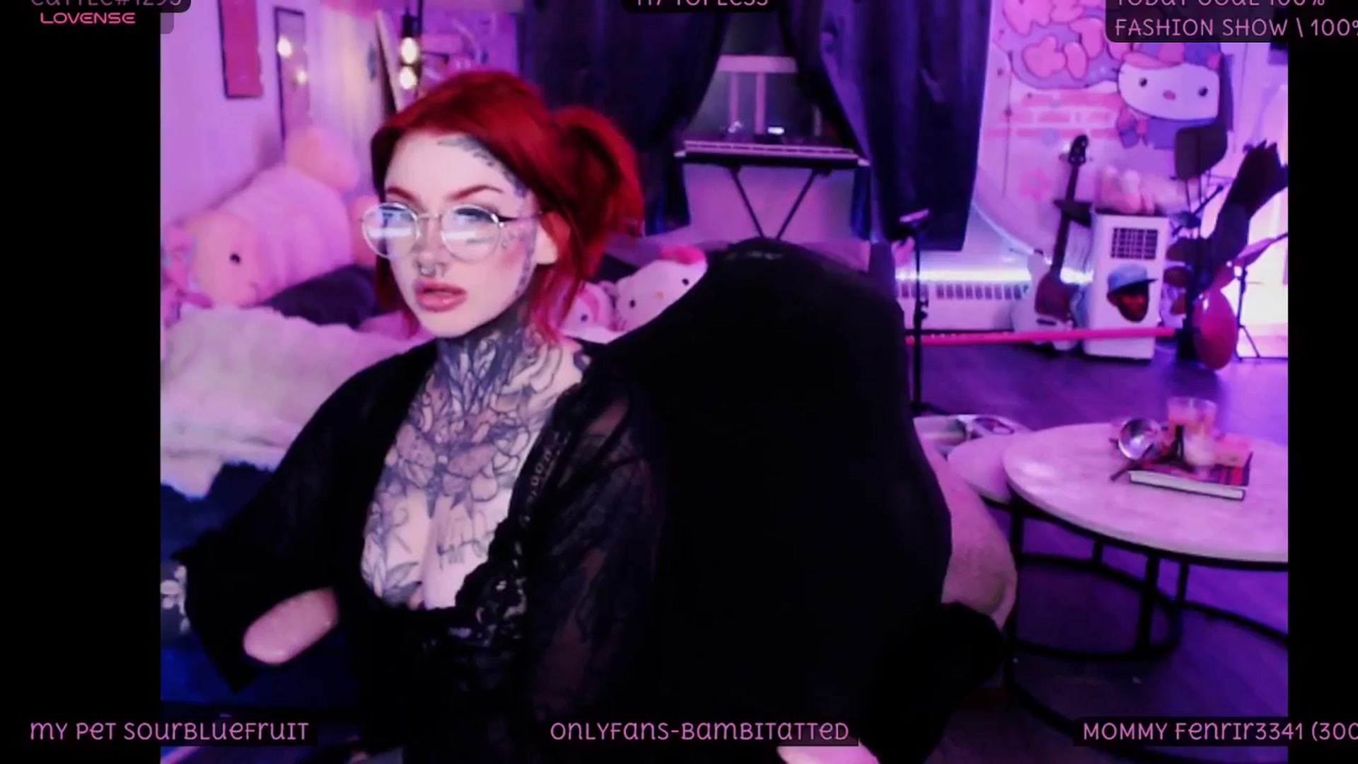 Gallery image thumbnail from Tattoobambi's myfreecams stream on, 10/07/2025, 04:10 image 6 of 20