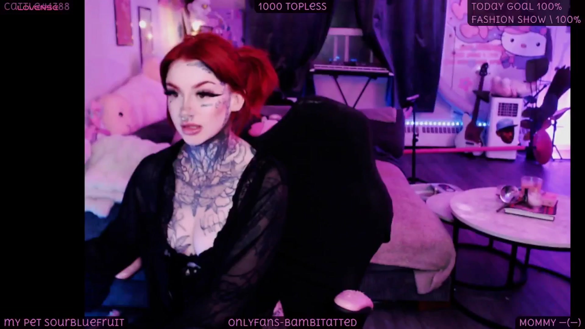Gallery image thumbnail from Tattoobambi's myfreecams stream on, 10/07/2025, 04:10 image 1 of 20