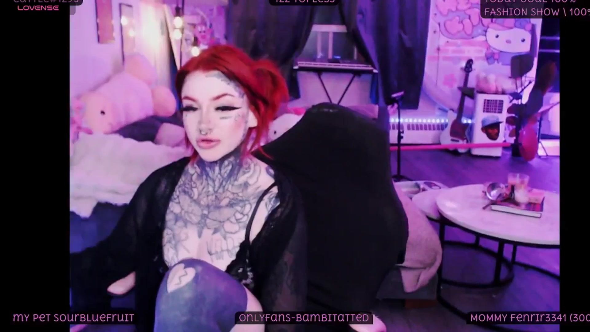 Gallery image thumbnail from Tattoobambi's myfreecams stream on, 10/07/2025, 04:10 image 5 of 20