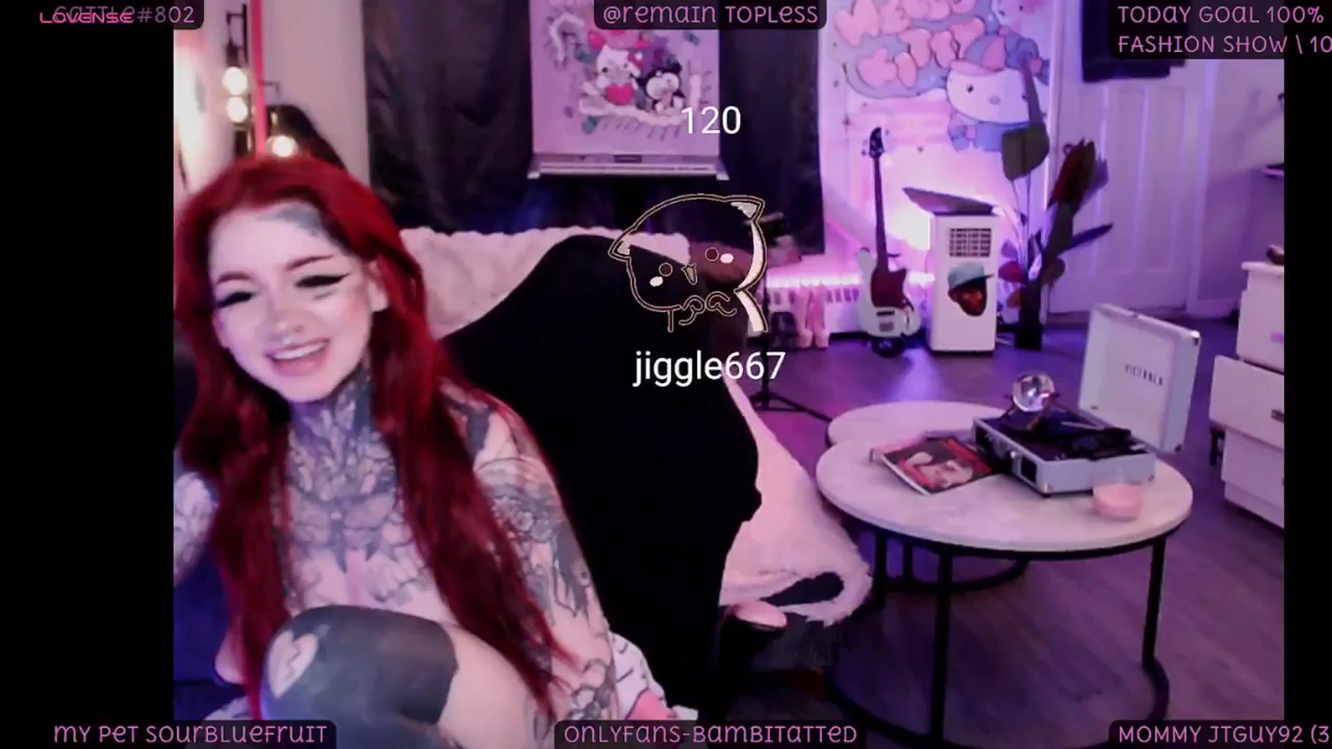 Gallery image thumbnail from Tattoobambi's myfreecams stream on, 10/12/2025, 06:24 image 2 of 20