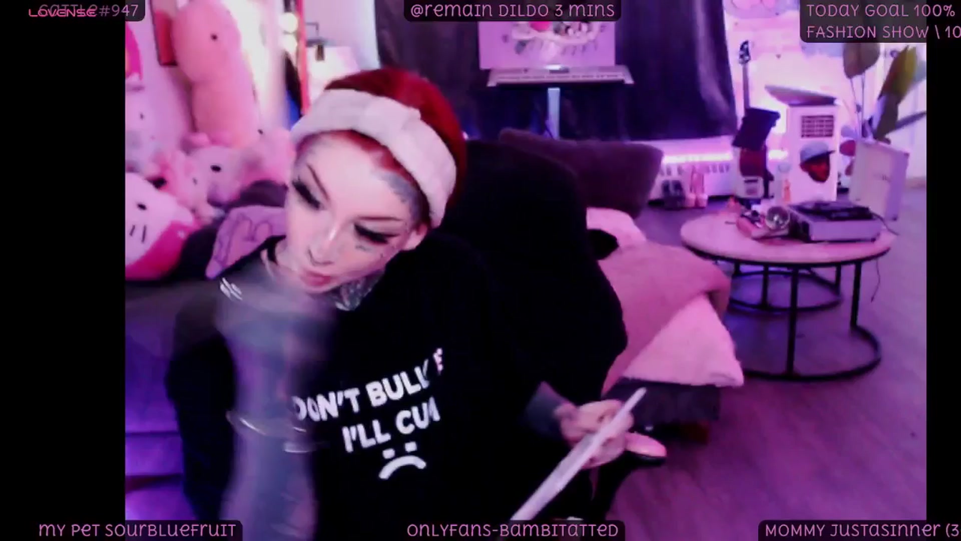 Gallery image thumbnail from Tattoobambi's myfreecams stream on, 10/16/2025, 17:06 image 3 of 20