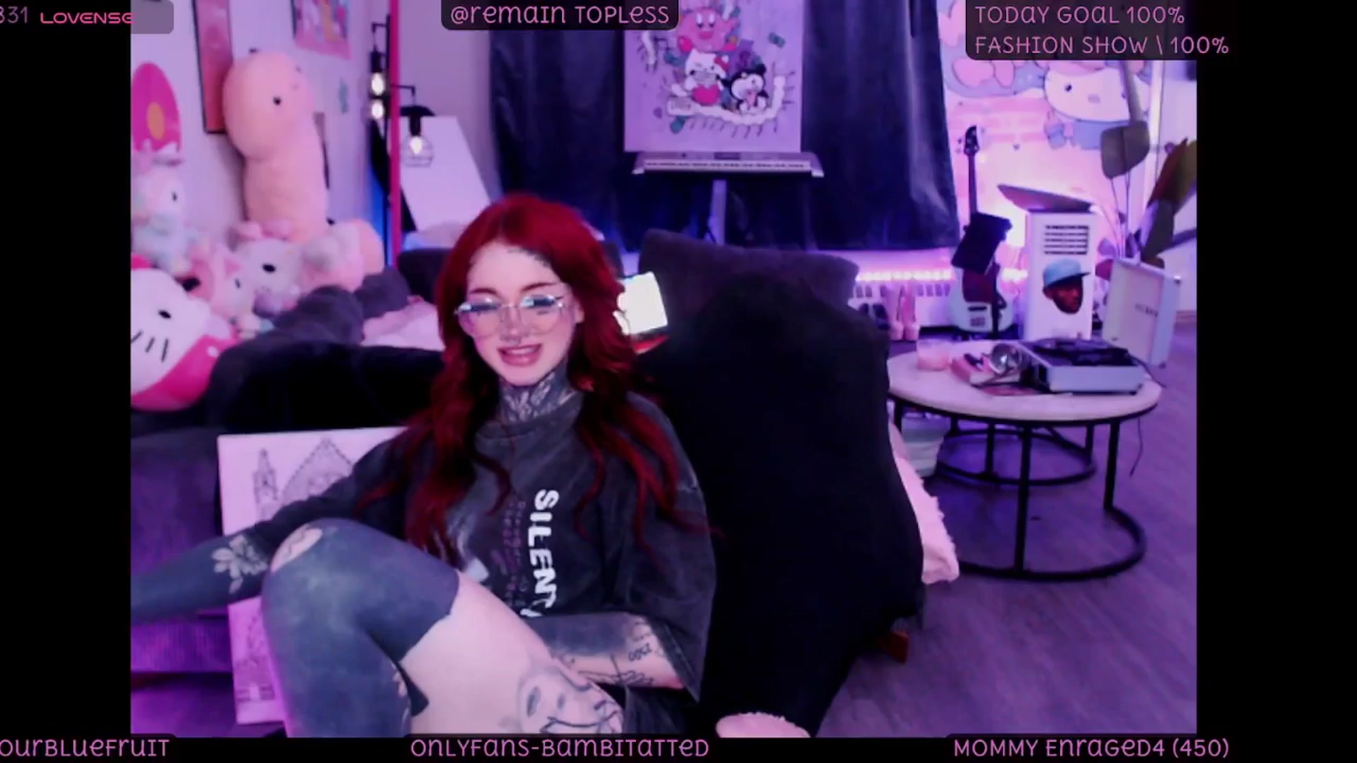 Gallery image thumbnail from Tattoobambi's myfreecams stream on, 10/17/2025, 02:23 image 15 of 20