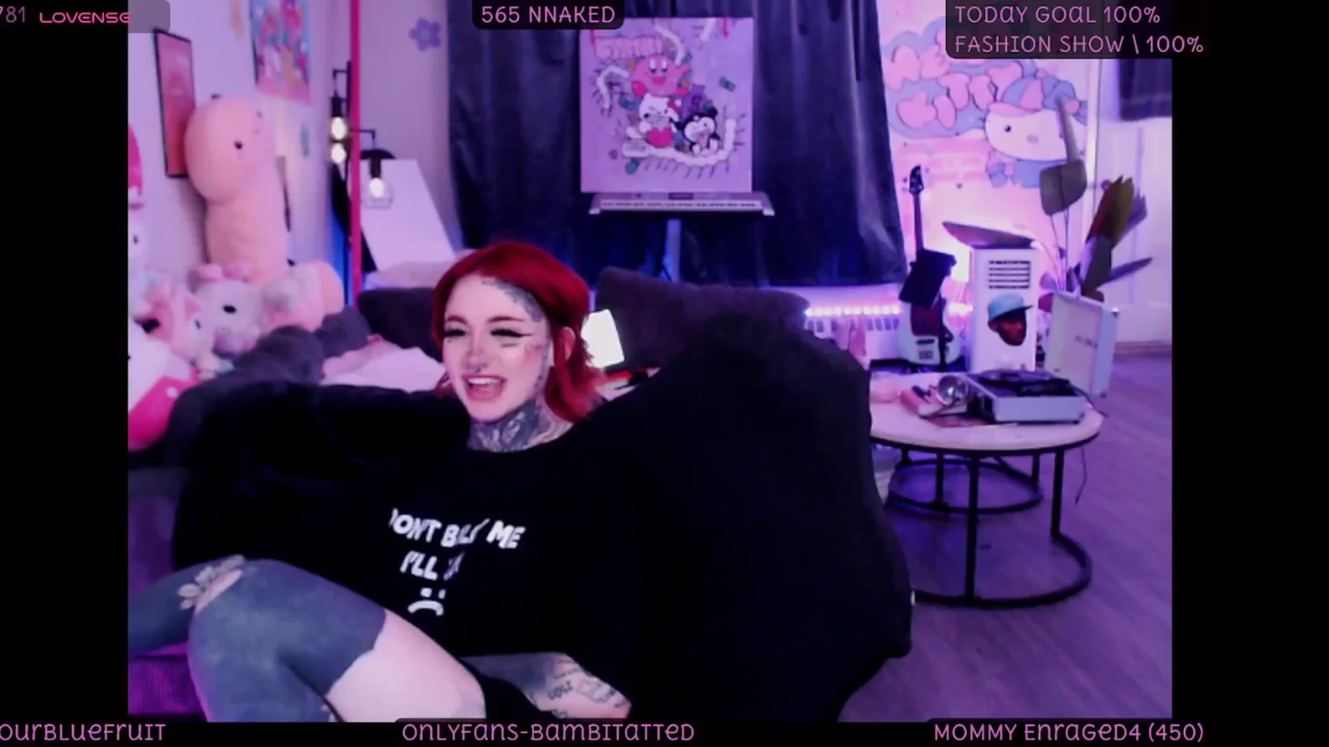 Gallery image thumbnail from Tattoobambi's myfreecams stream on, 10/17/2025, 03:08 image 15 of 20