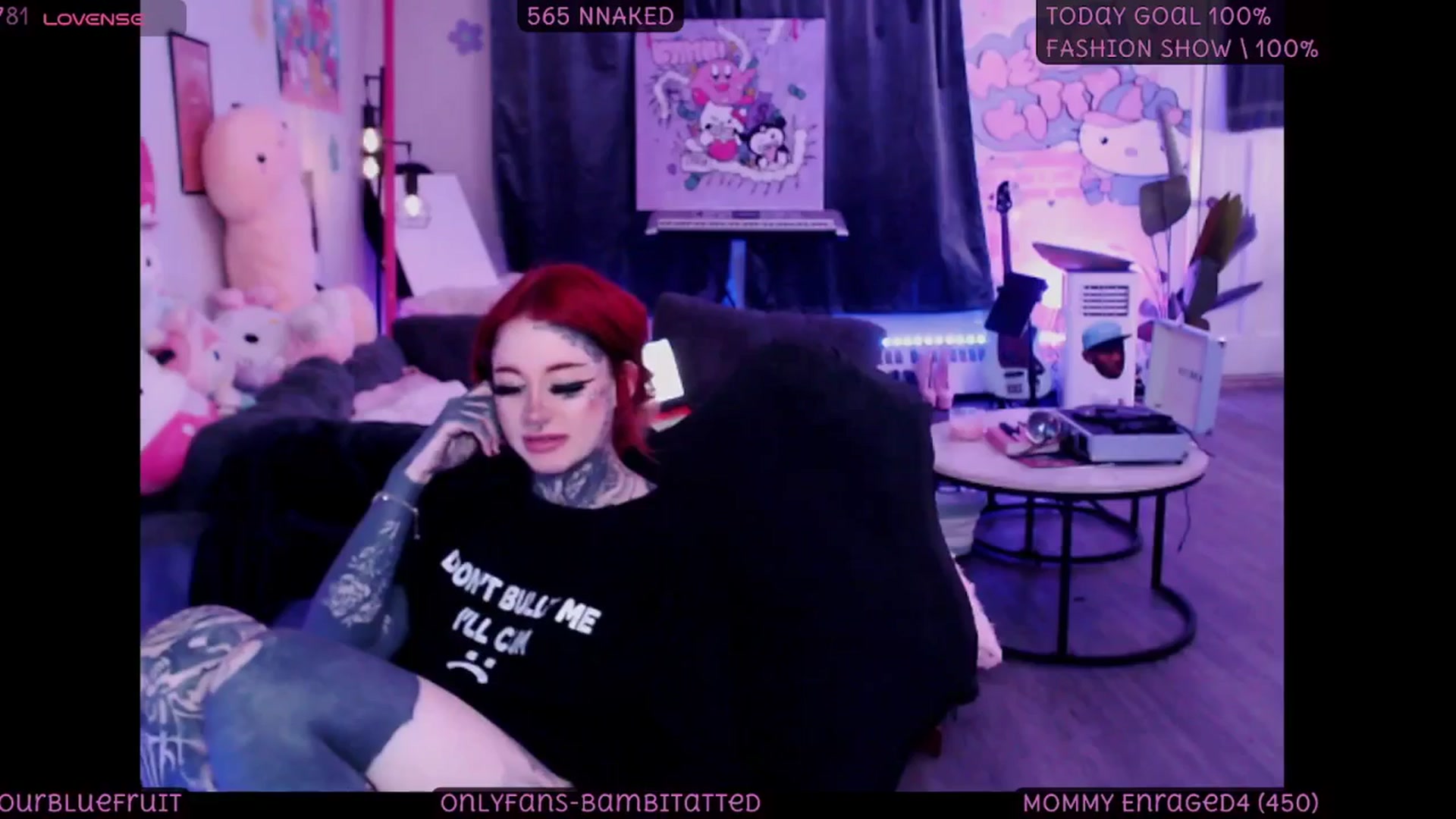 Gallery image thumbnail from Tattoobambi's myfreecams stream on, 10/17/2025, 03:08 image 16 of 20