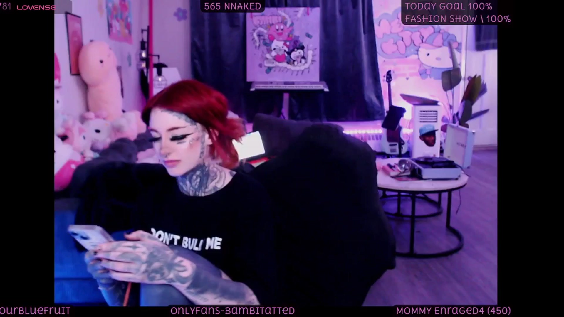 Gallery image thumbnail from Tattoobambi's myfreecams stream on, 10/17/2025, 03:08 image 13 of 20
