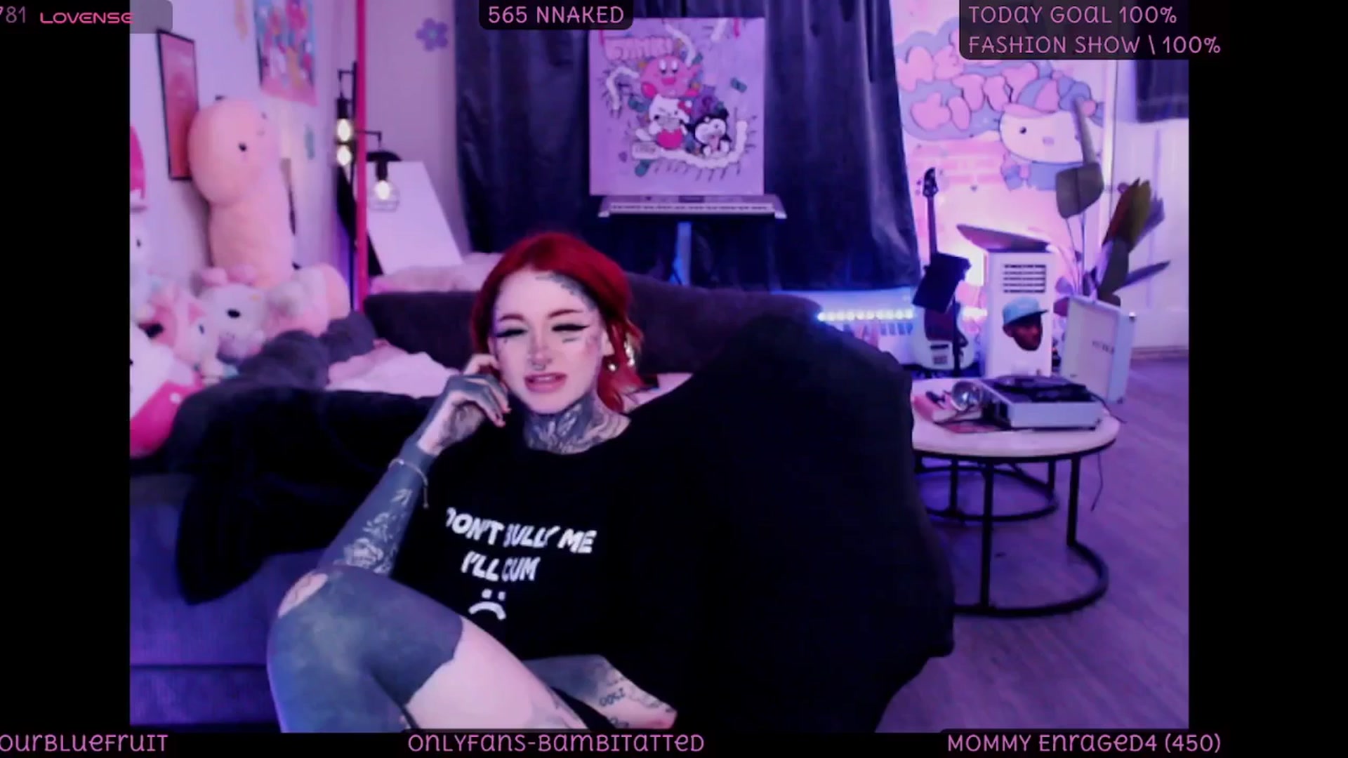Gallery image thumbnail from Tattoobambi's myfreecams stream on, 10/17/2025, 03:08 image 12 of 20