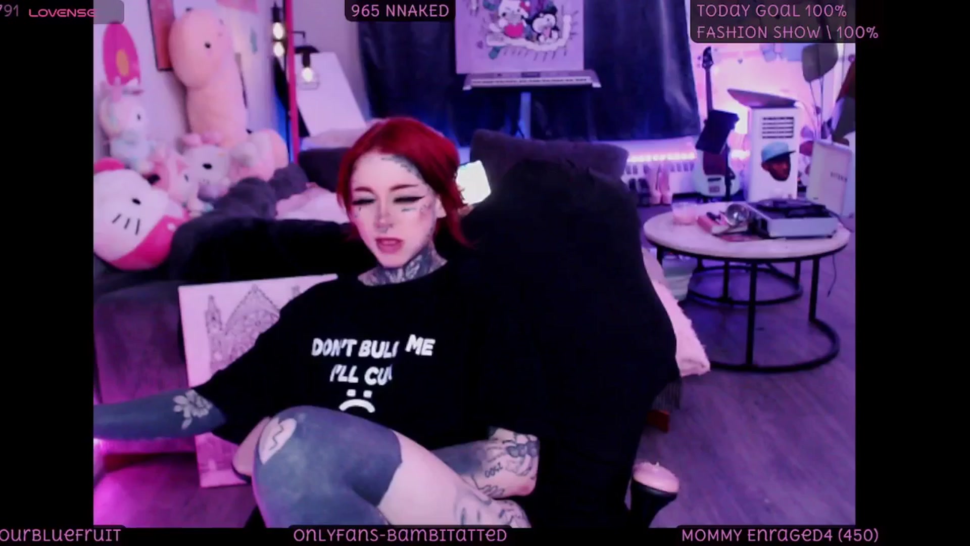 Gallery image thumbnail from Tattoobambi's myfreecams stream on, 10/17/2025, 03:08 image 3 of 20