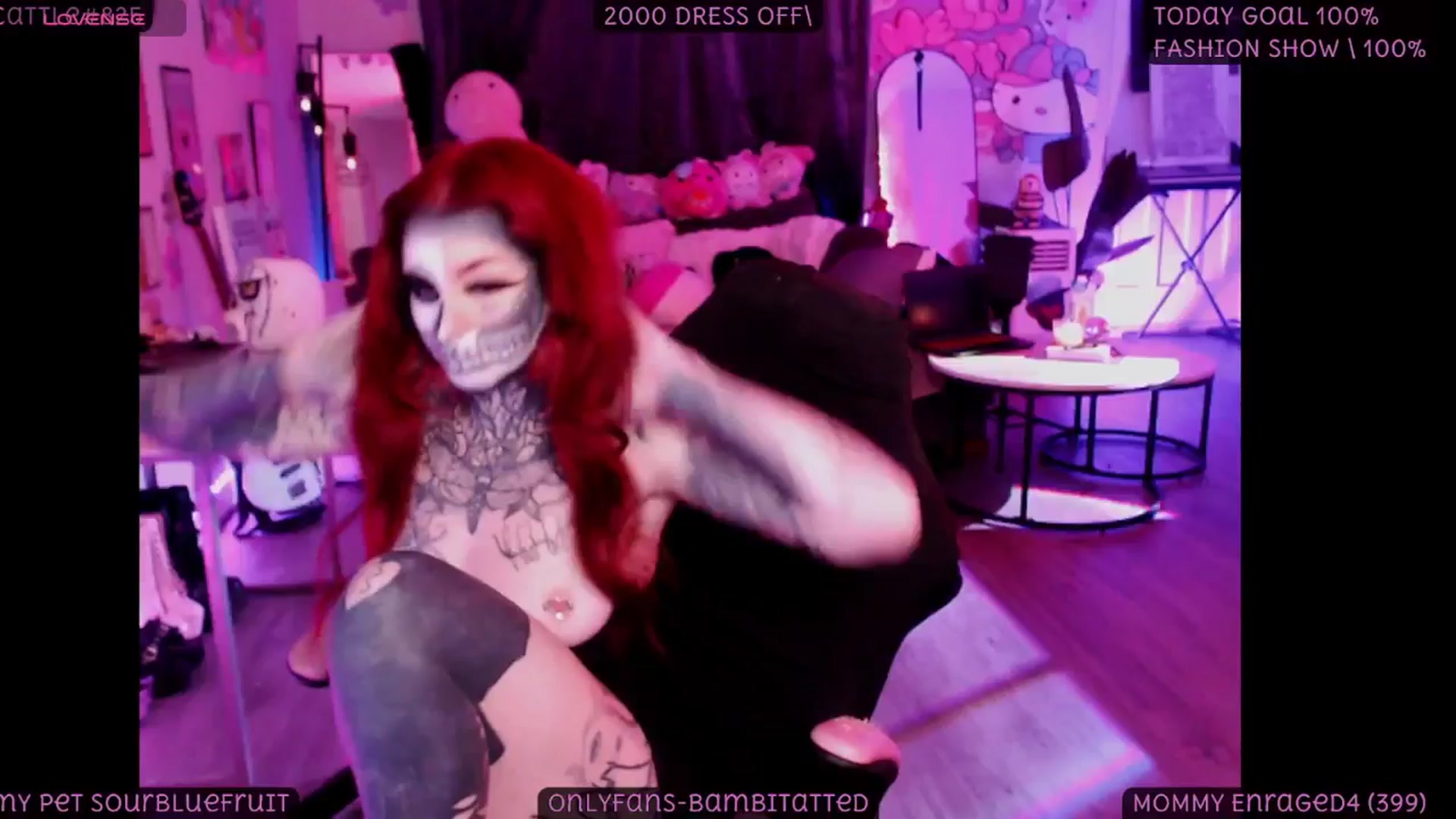 Gallery image thumbnail from Tattoobambi's myfreecams stream on, 10/19/2025, 03:15 image 1 of 20