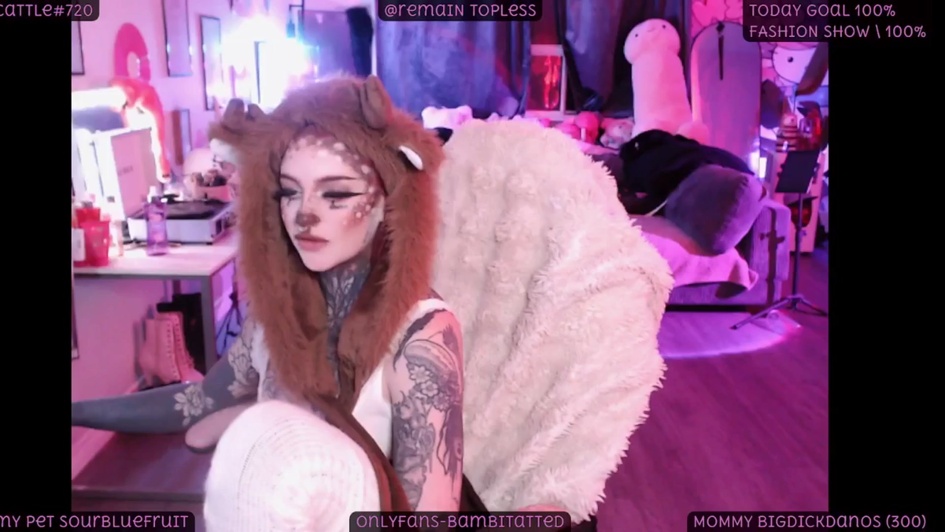 Gallery image thumbnail from Tattoobambi's myfreecams stream on, 10/30/2025, 04:06 image 4 of 20