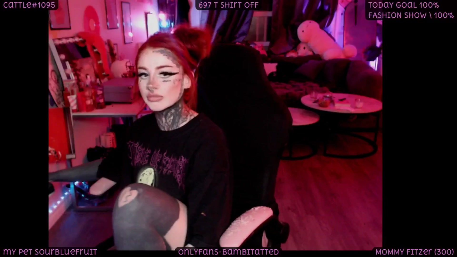 Gallery image thumbnail from Tattoobambi's myfreecams stream on, 11/08/2025, 05:54 image 2 of 20