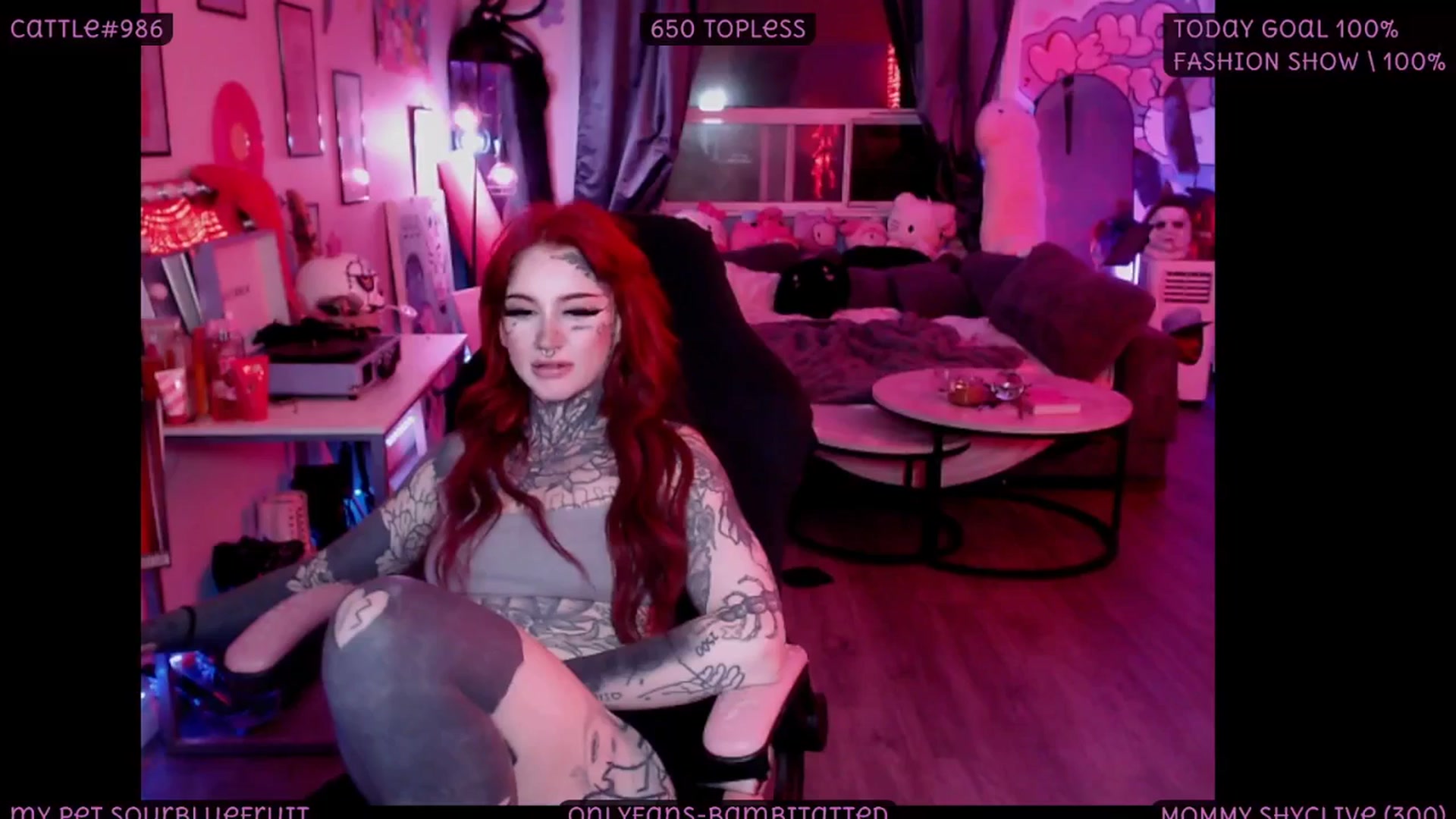 Gallery image thumbnail from Tattoobambi's myfreecams stream on, 11/09/2025, 03:54 image 16 of 20