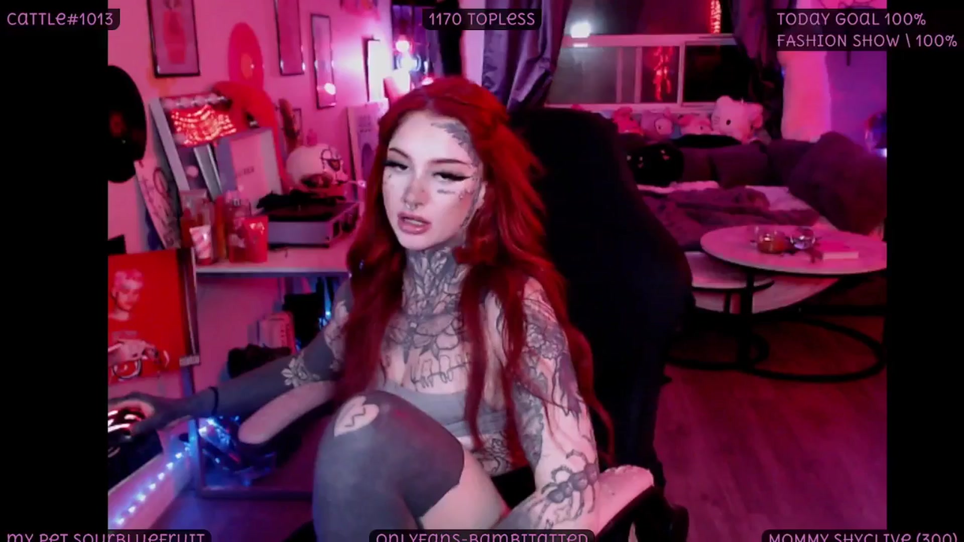 Gallery image thumbnail from Tattoobambi's myfreecams stream on, 11/09/2025, 03:54 image 3 of 20