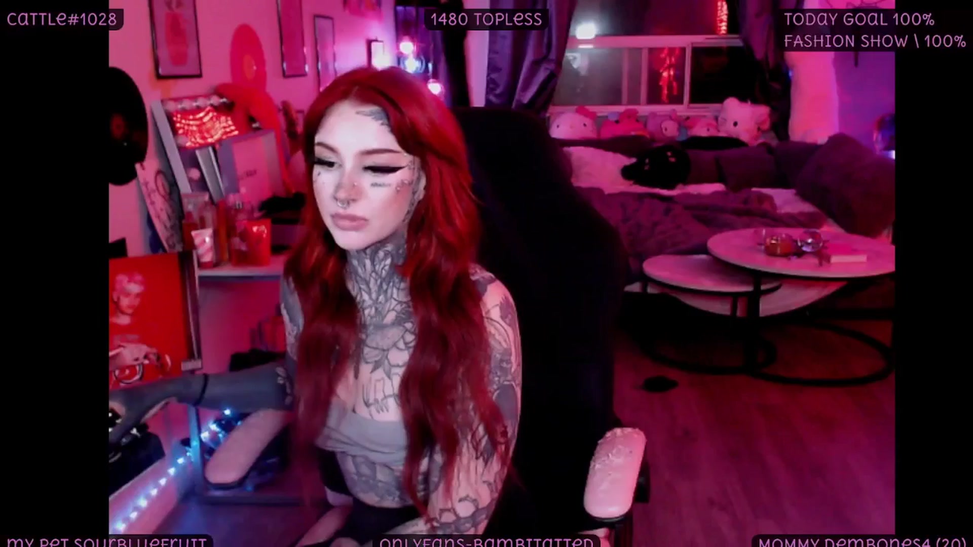 Gallery image thumbnail from Tattoobambi's myfreecams stream on, 11/09/2025, 03:54 image 2 of 20