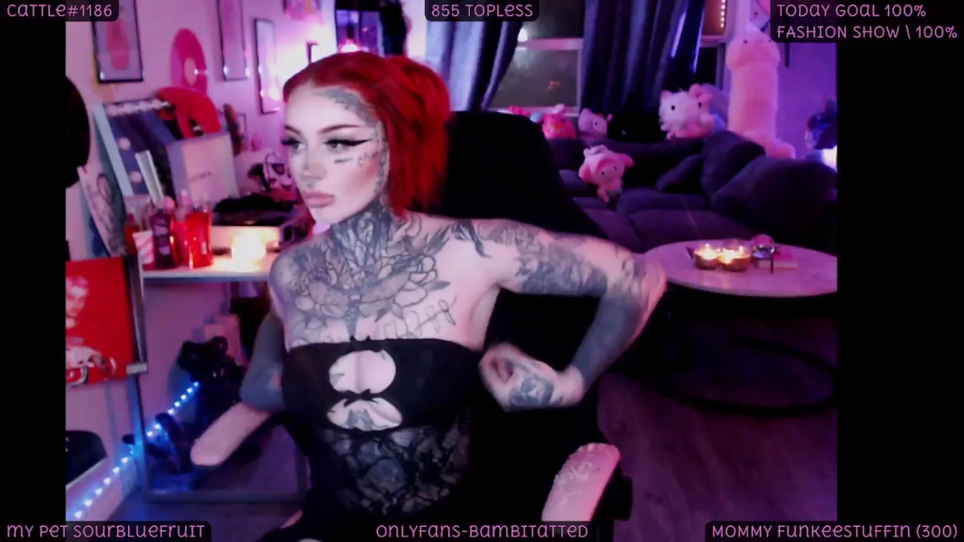 Gallery image thumbnail from Tattoobambi's myfreecams stream on, 11/11/2025, 03:57 image 7 of 20
