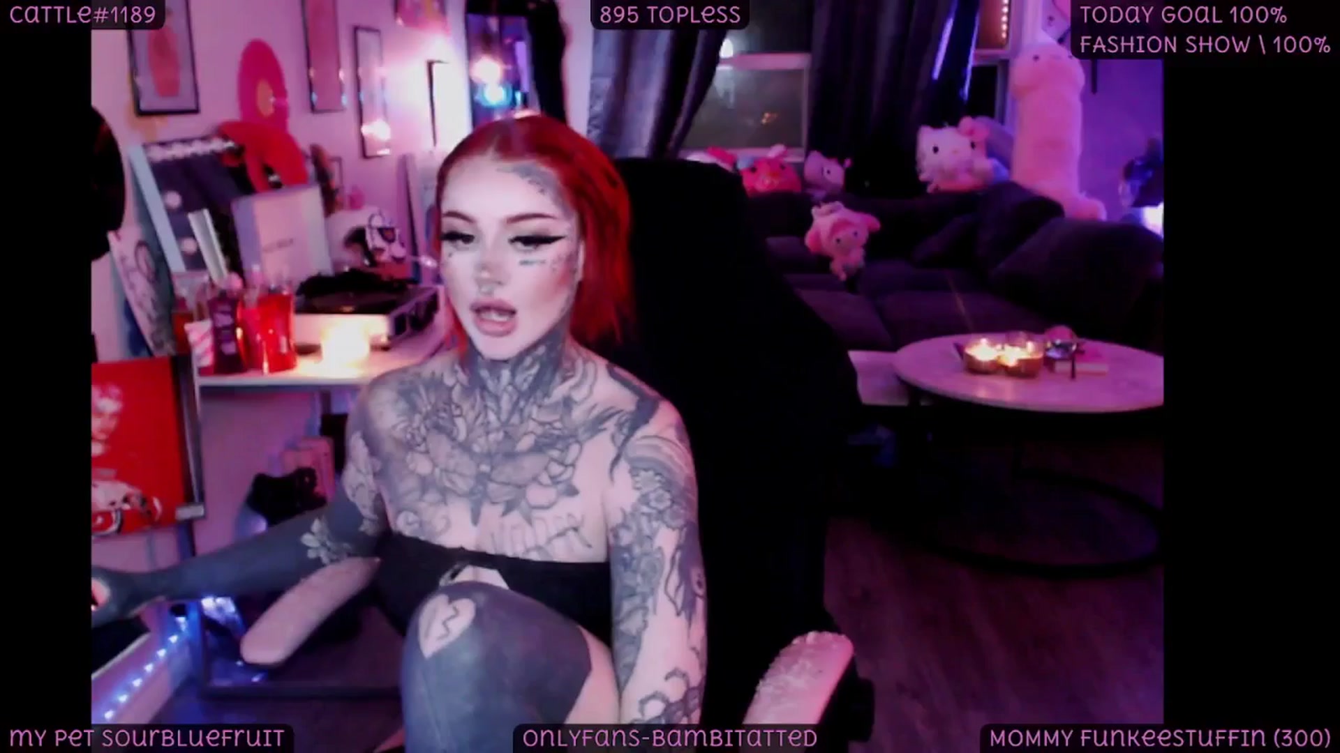 Gallery image thumbnail from Tattoobambi's myfreecams stream on, 11/11/2025, 03:57 image 4 of 20