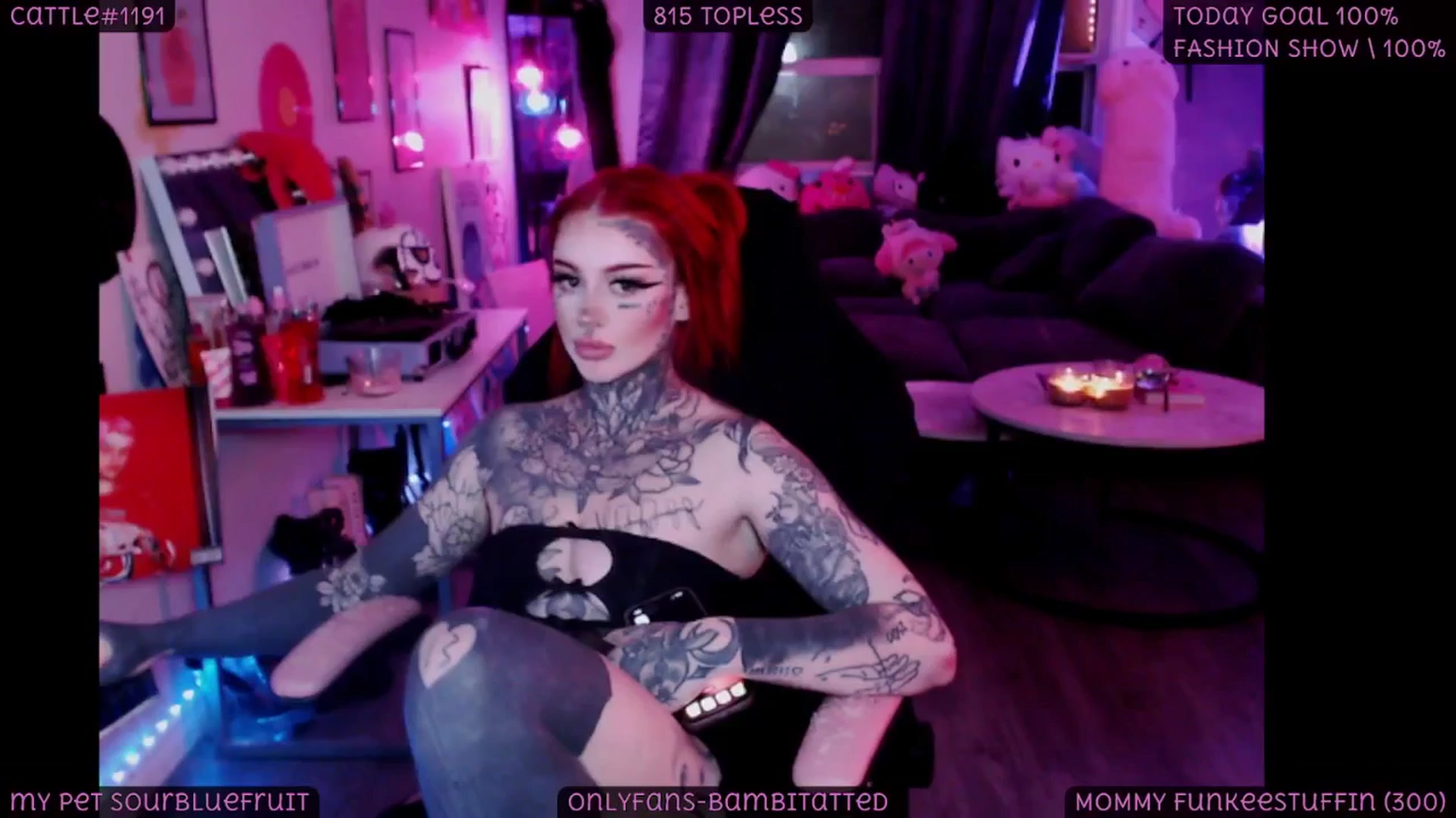 Gallery image thumbnail from Tattoobambi's myfreecams stream on, 11/11/2025, 03:57 image 11 of 20