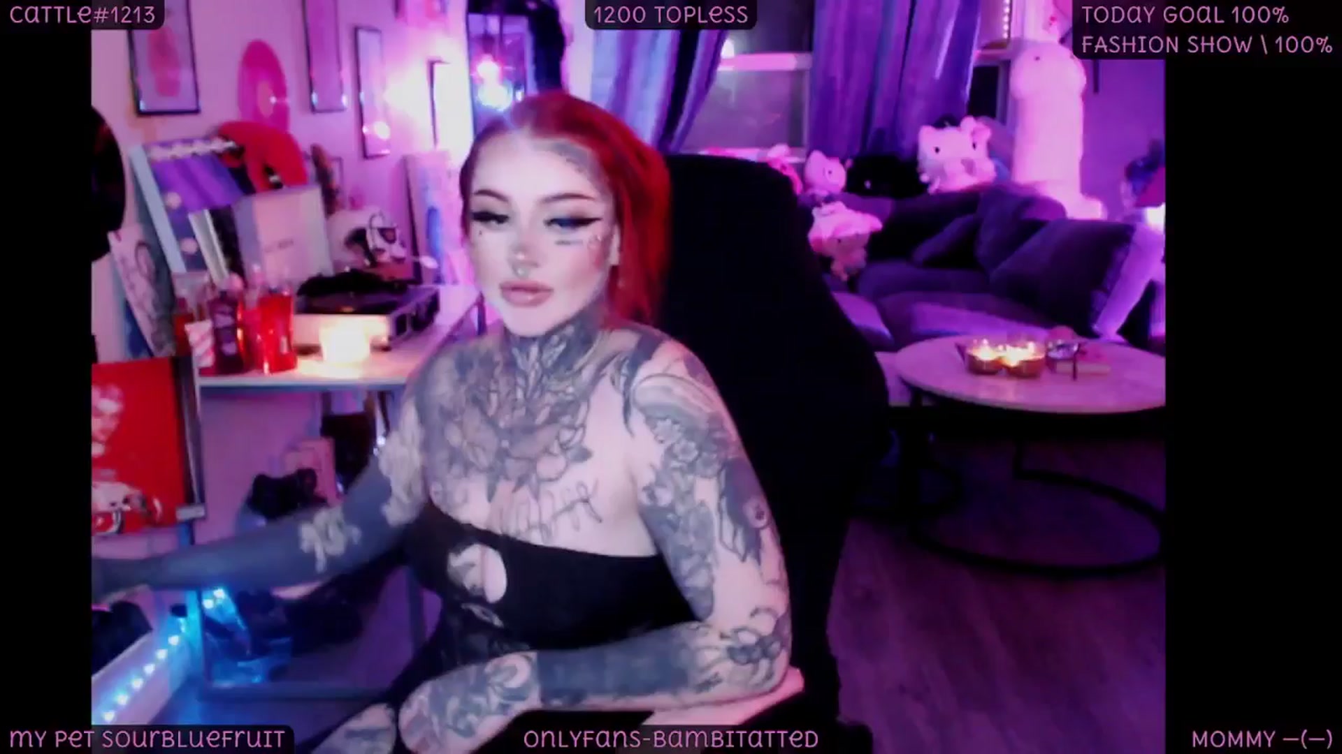 Gallery image thumbnail from Tattoobambi's myfreecams stream on, 11/11/2025, 03:57 image 1 of 20