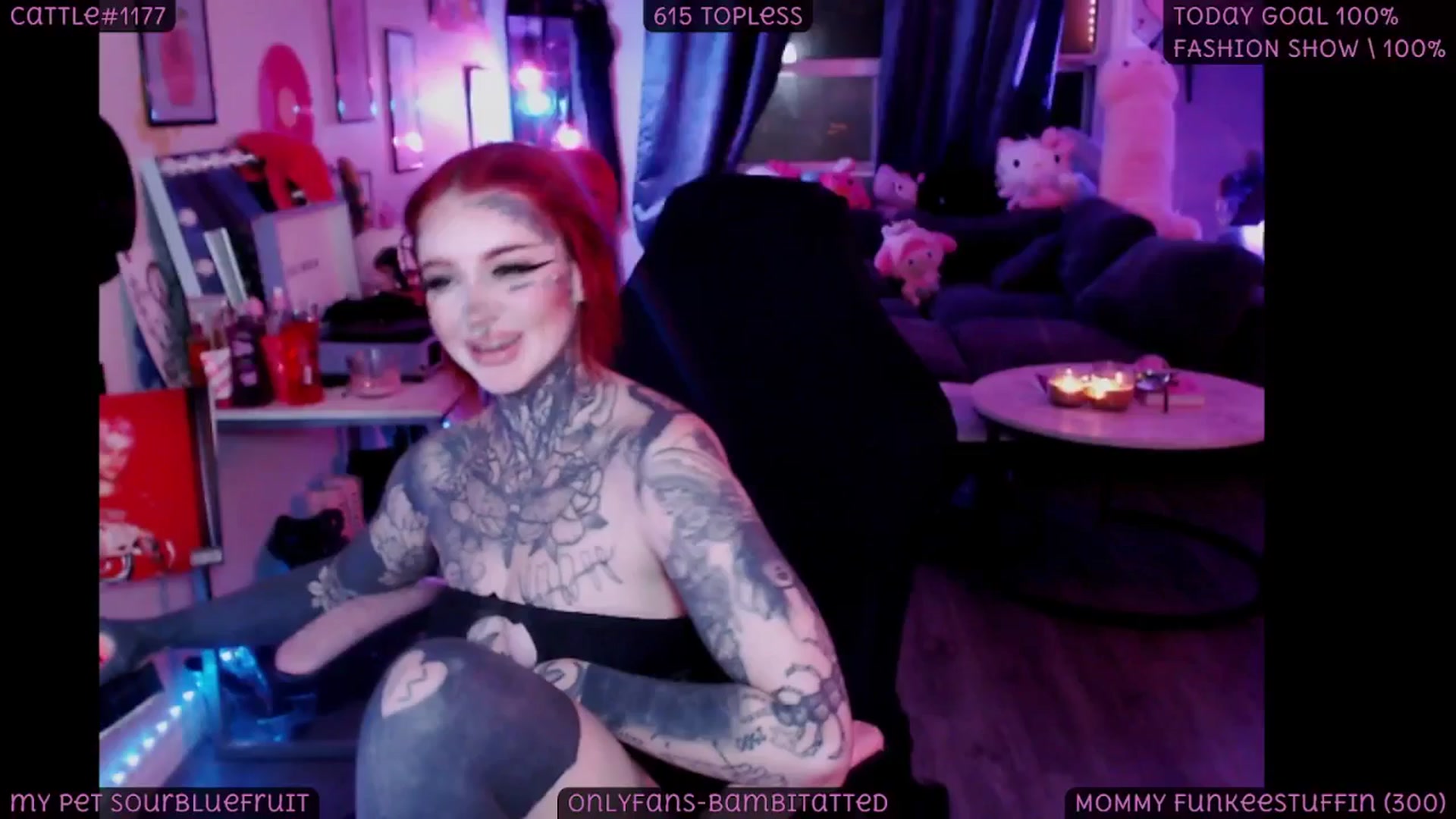 Gallery image thumbnail from Tattoobambi's myfreecams stream on, 11/11/2025, 03:57 image 13 of 20