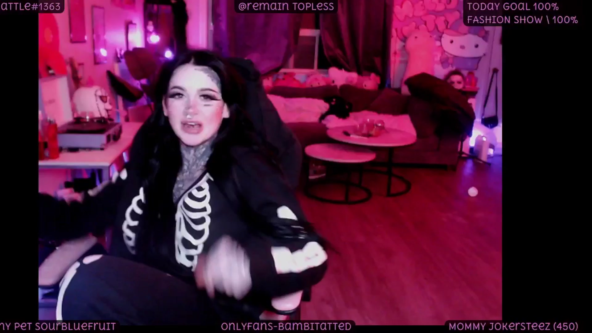 Gallery image thumbnail from Tattoobambi's myfreecams stream on, 11/20/2025, 06:16 image 1 of 20