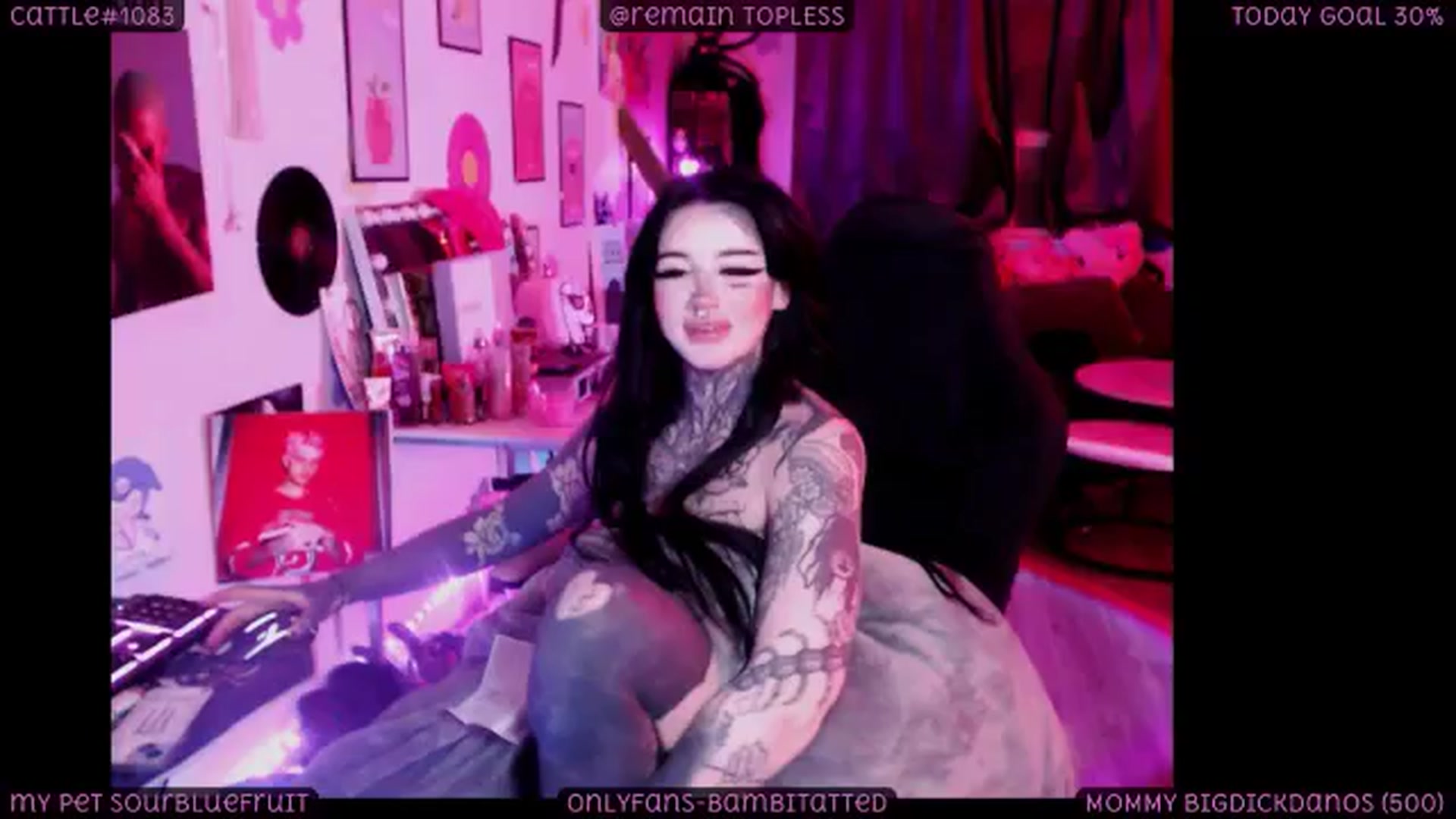 Gallery image thumbnail from Tattoobambi's myfreecams stream on, 11/26/2025, 05:33 image 20 of 20