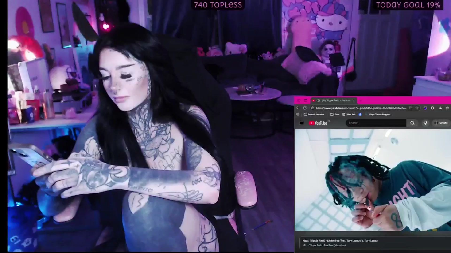 Gallery image thumbnail from Tattoobambi's myfreecams stream on, 12/02/2025, 03:34 image 4 of 20