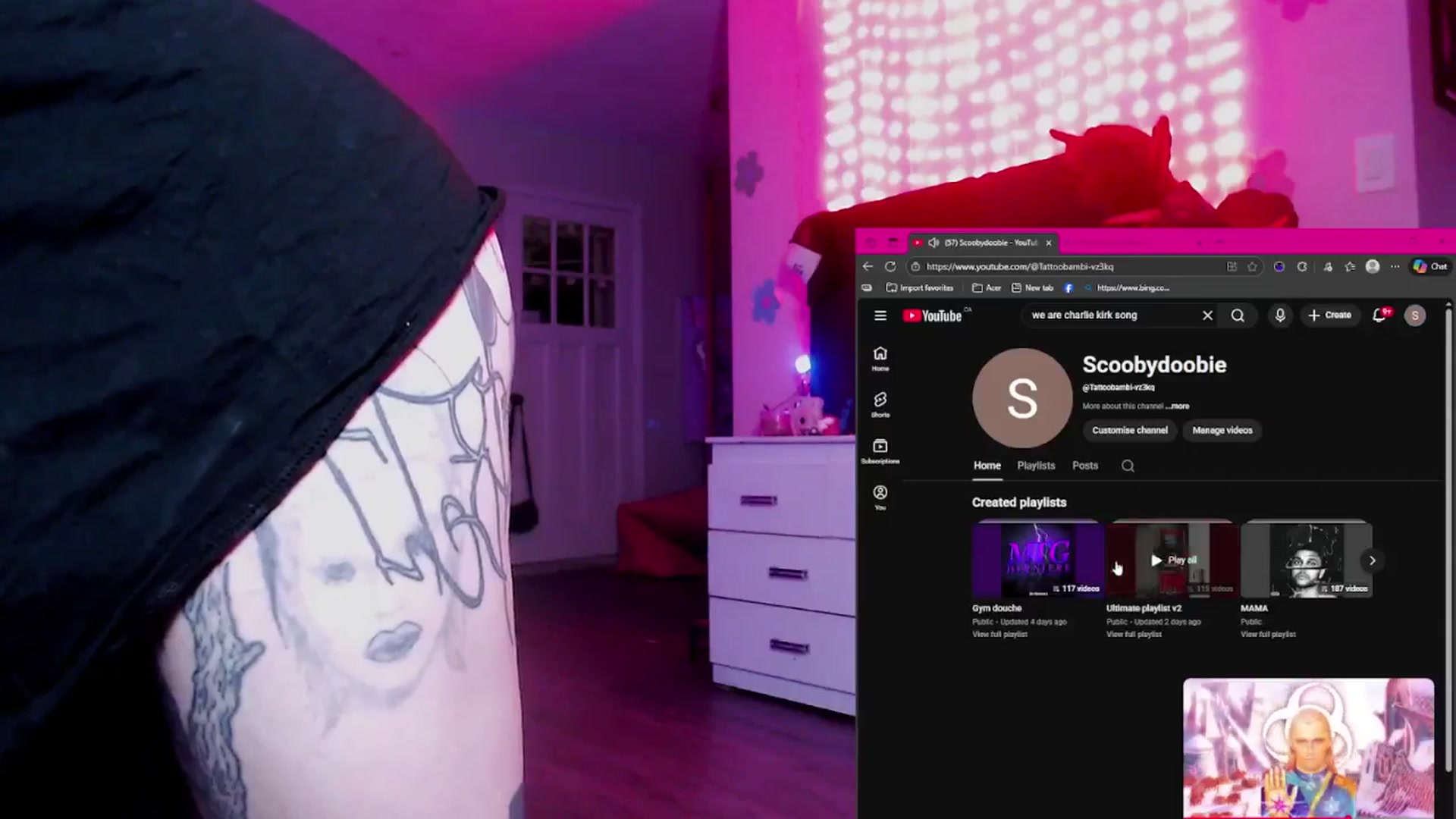 Gallery image thumbnail from Tattoobambi's myfreecams stream on, 12/04/2025, 04:29 image 15 of 20