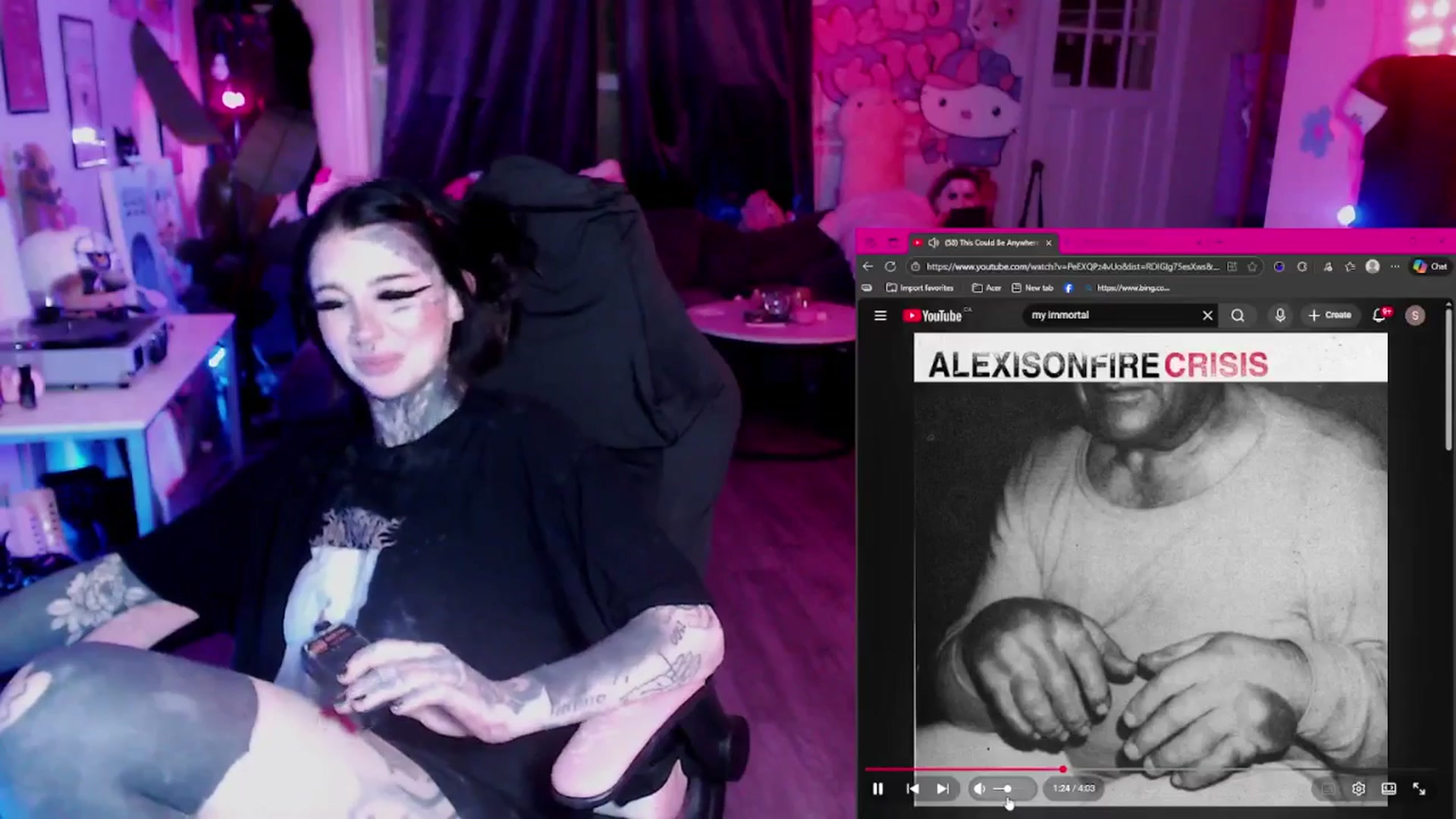 Gallery image thumbnail from Tattoobambi's myfreecams stream on, 12/04/2025, 07:07 image 7 of 20