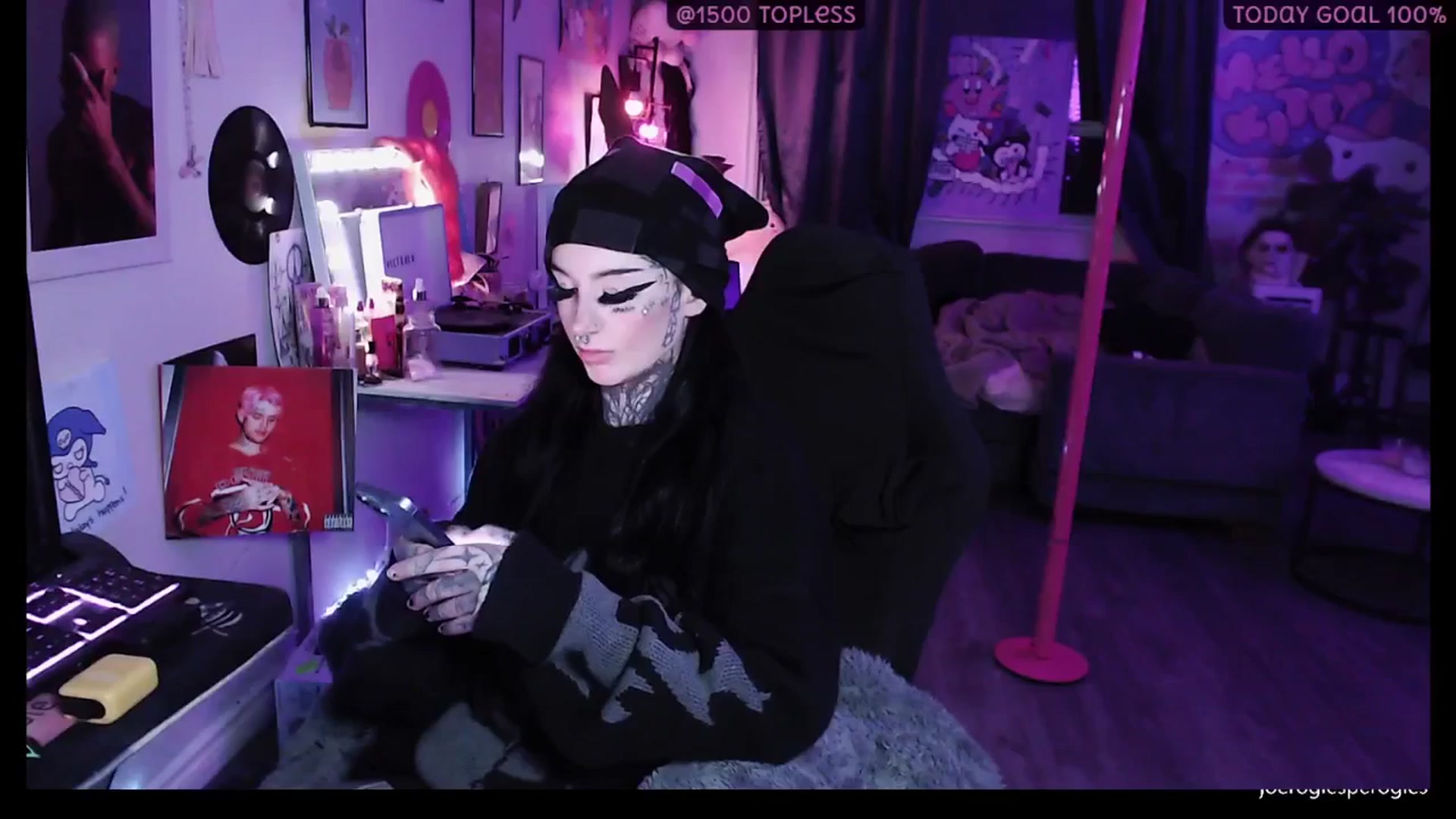 Gallery image thumbnail from Tattoobambi's myfreecams stream on, 01/15/2026, 04:34 image 1 of 20