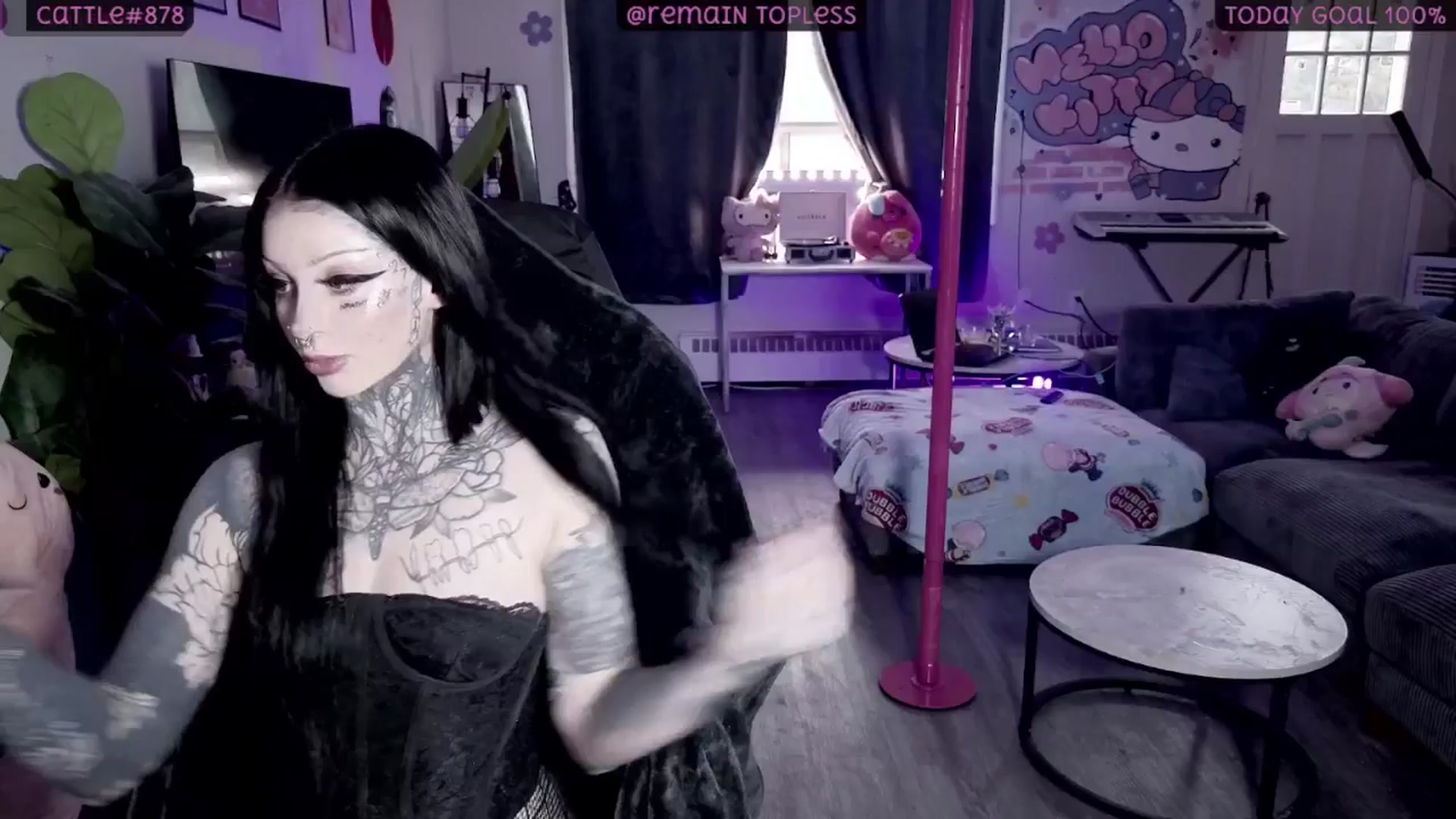 Gallery image thumbnail from Tattoobambi's myfreecams stream on, 02/11/2026, 22:05 image 4 of 20